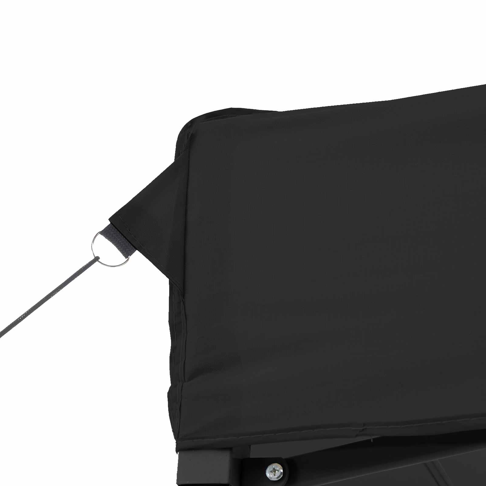 Tenda Party 279 x 410 x 315 cm Nero Tessuto Oxford