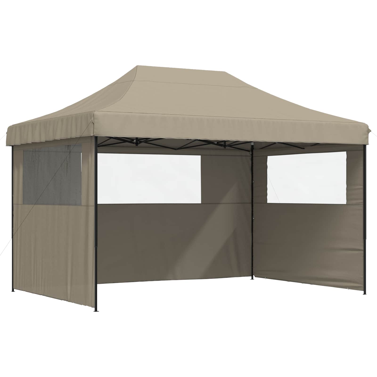 Tenda Party 279 x 410 x 315 cm Tortora Tessuto Oxford