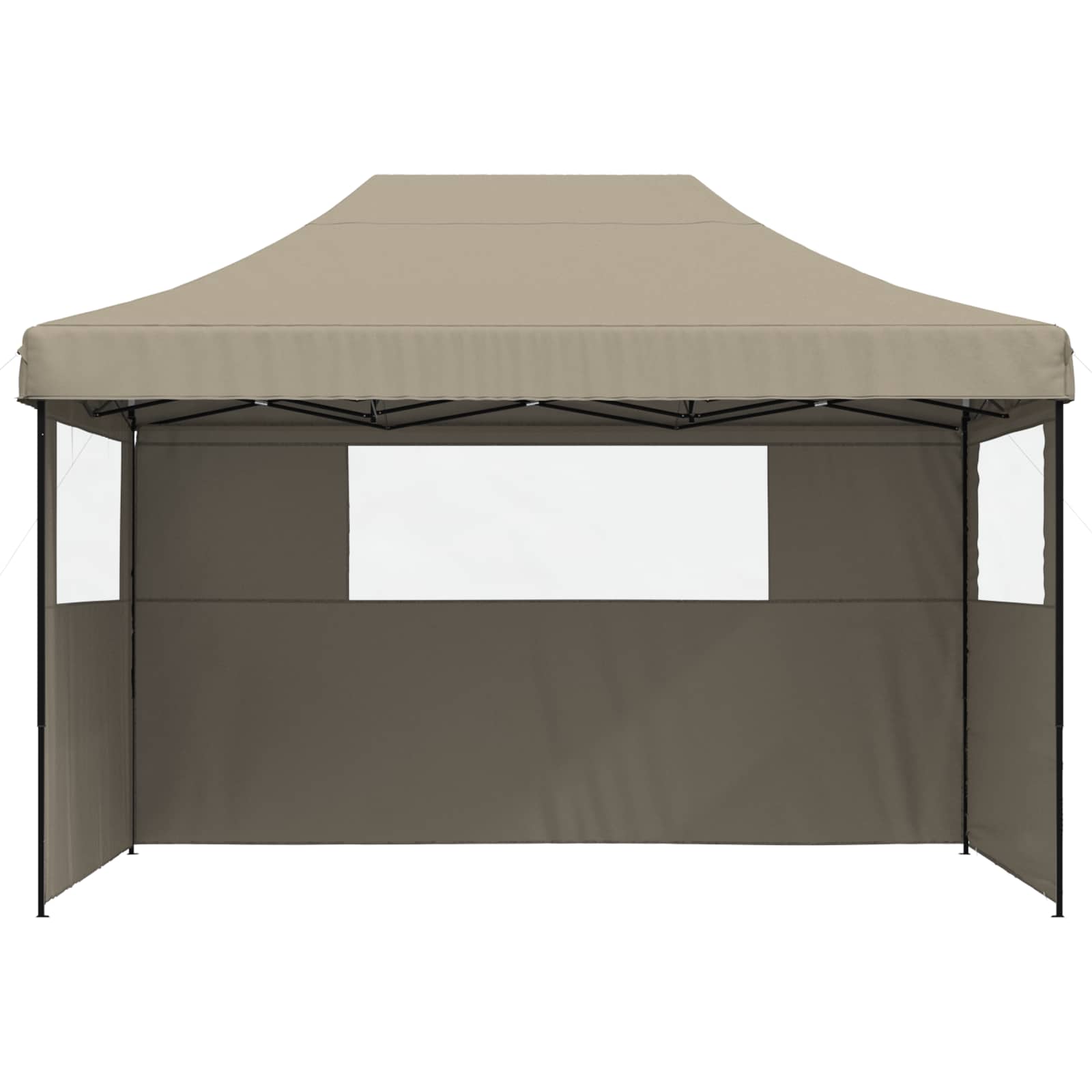 Tenda Party 279 x 410 x 315 cm Tortora Tessuto Oxford