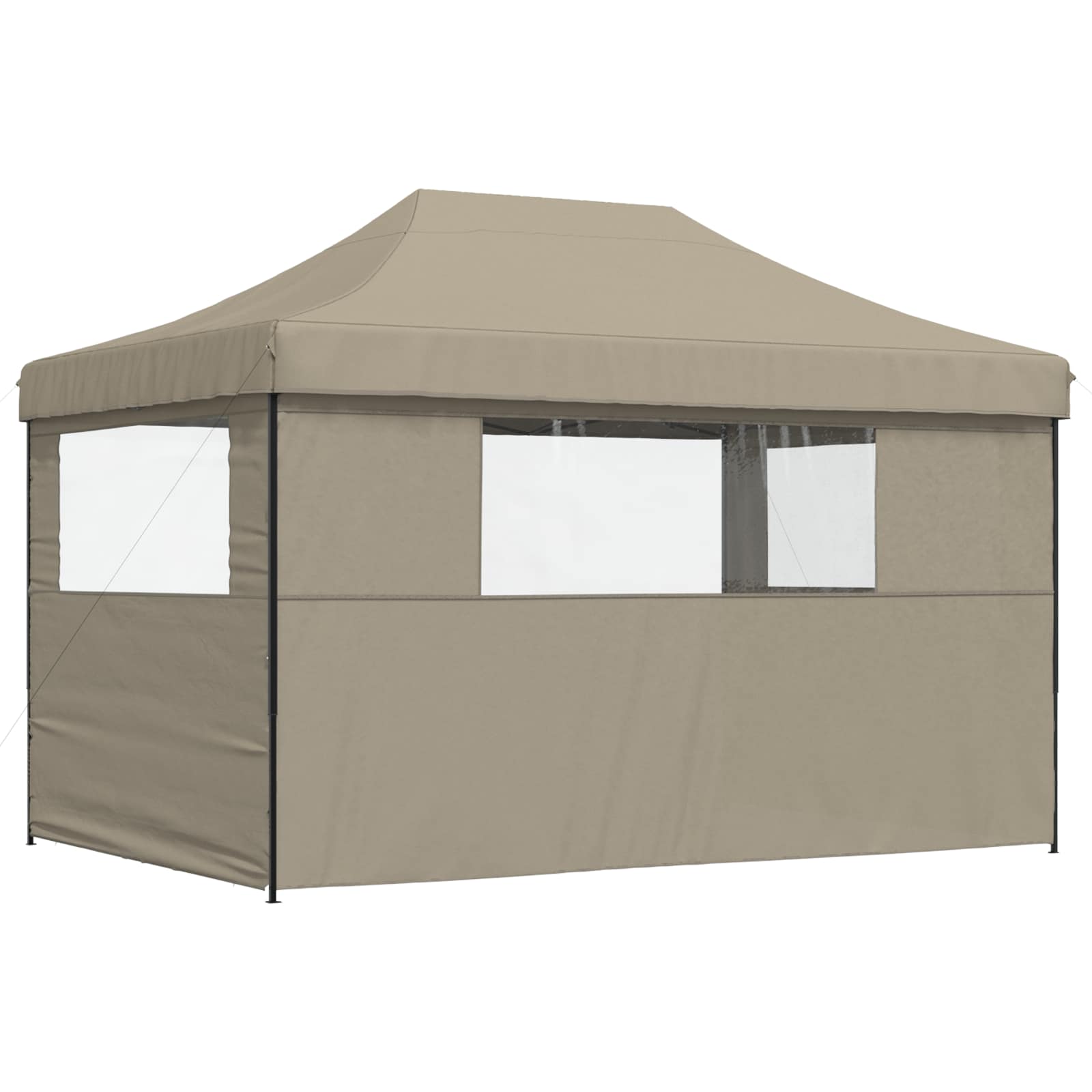 Tenda Party 279 x 410 x 315 cm Tortora Tessuto Oxford