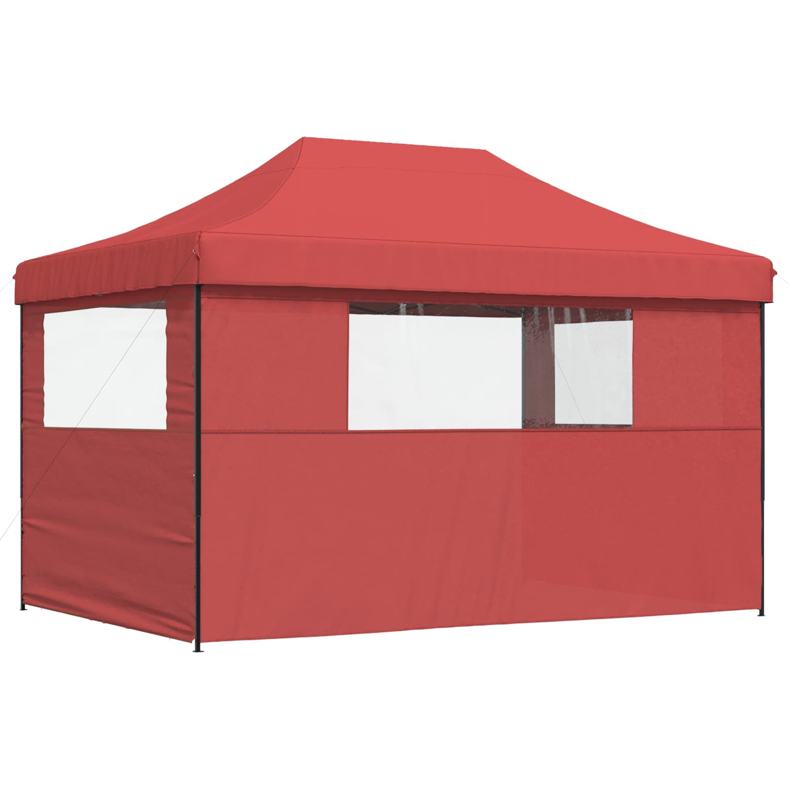 Tenda Party 279 x 410 x 315 cm Borgogna Tessuto Oxford