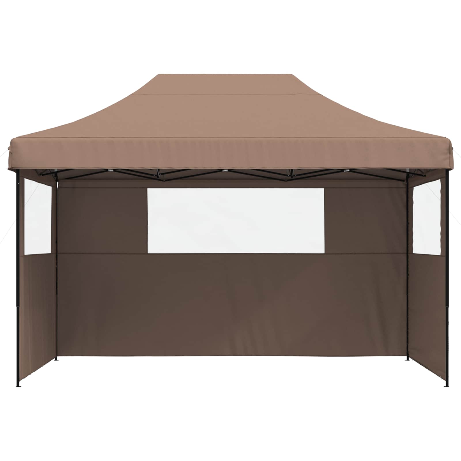 Tenda Party 279 x 410 x 315 cm Marrone Tessuto Oxford