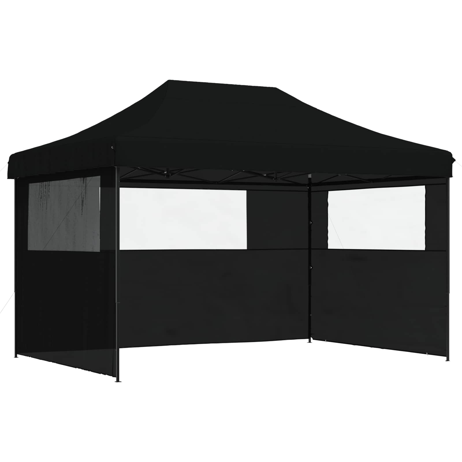 Tenda Party 279 x 410 x 315 cm Nero Tessuto Oxford
