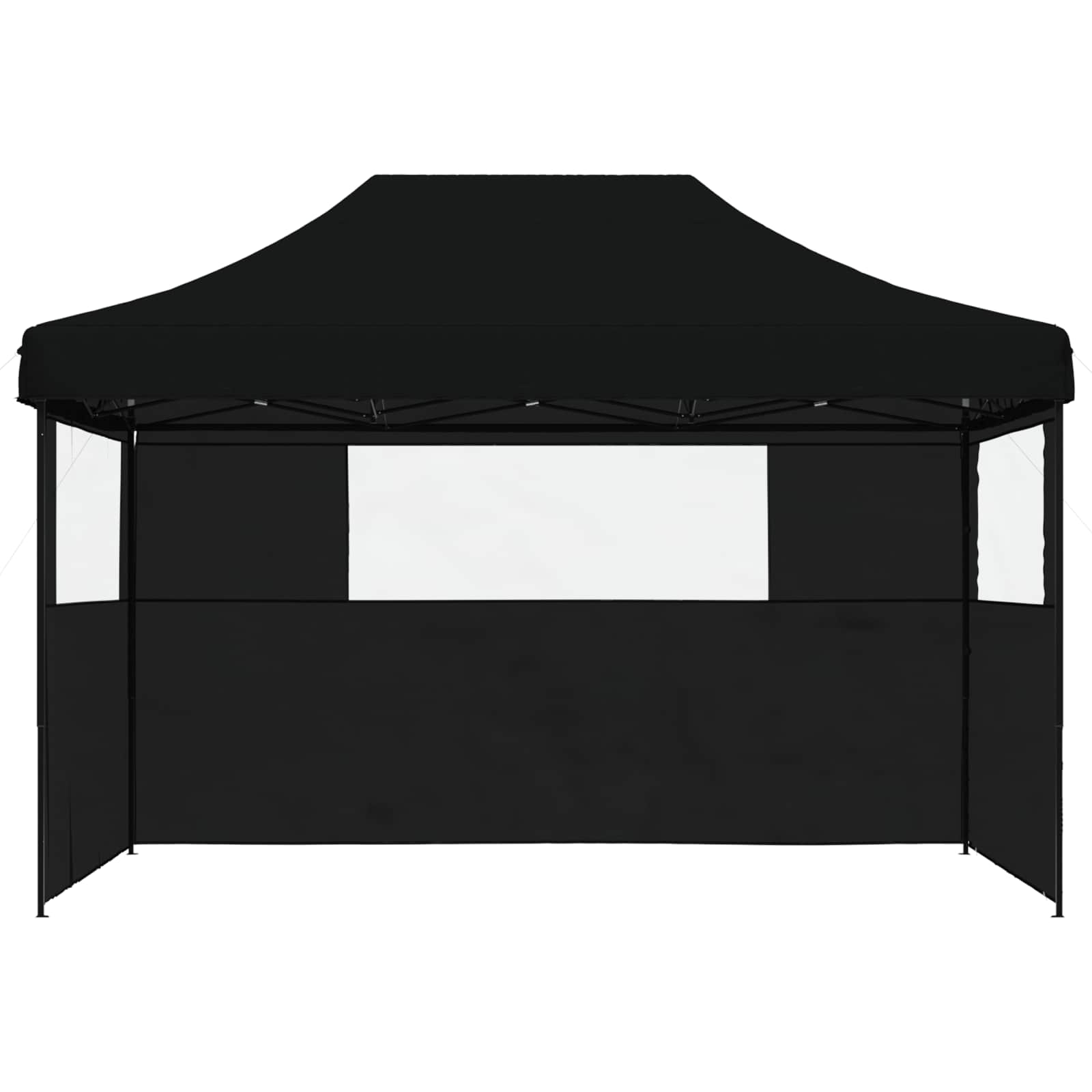 Tenda Party 279 x 410 x 315 cm Nero Tessuto Oxford