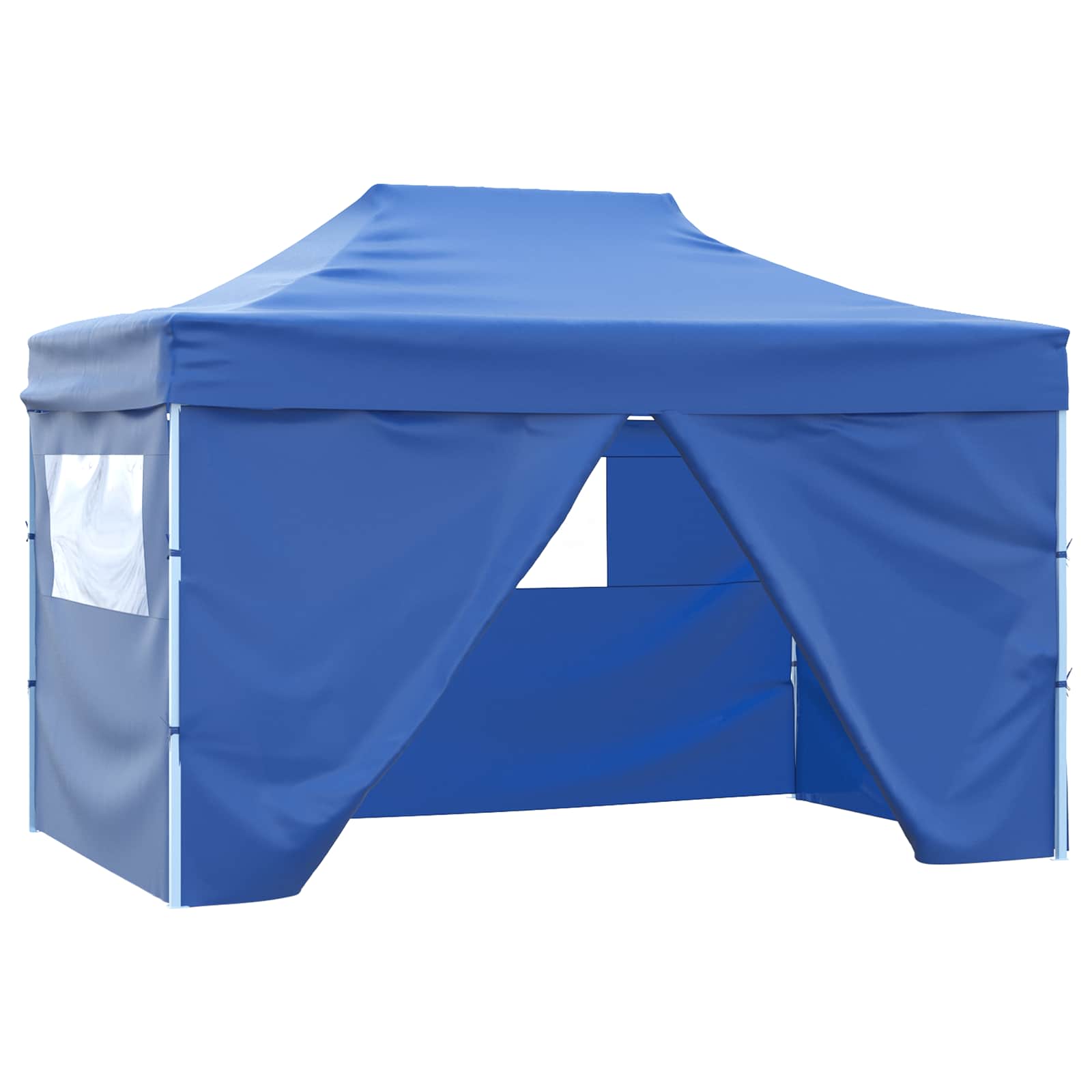 Tenda Party 280 x 410 x 315 cm Blu Tessuto Oxford