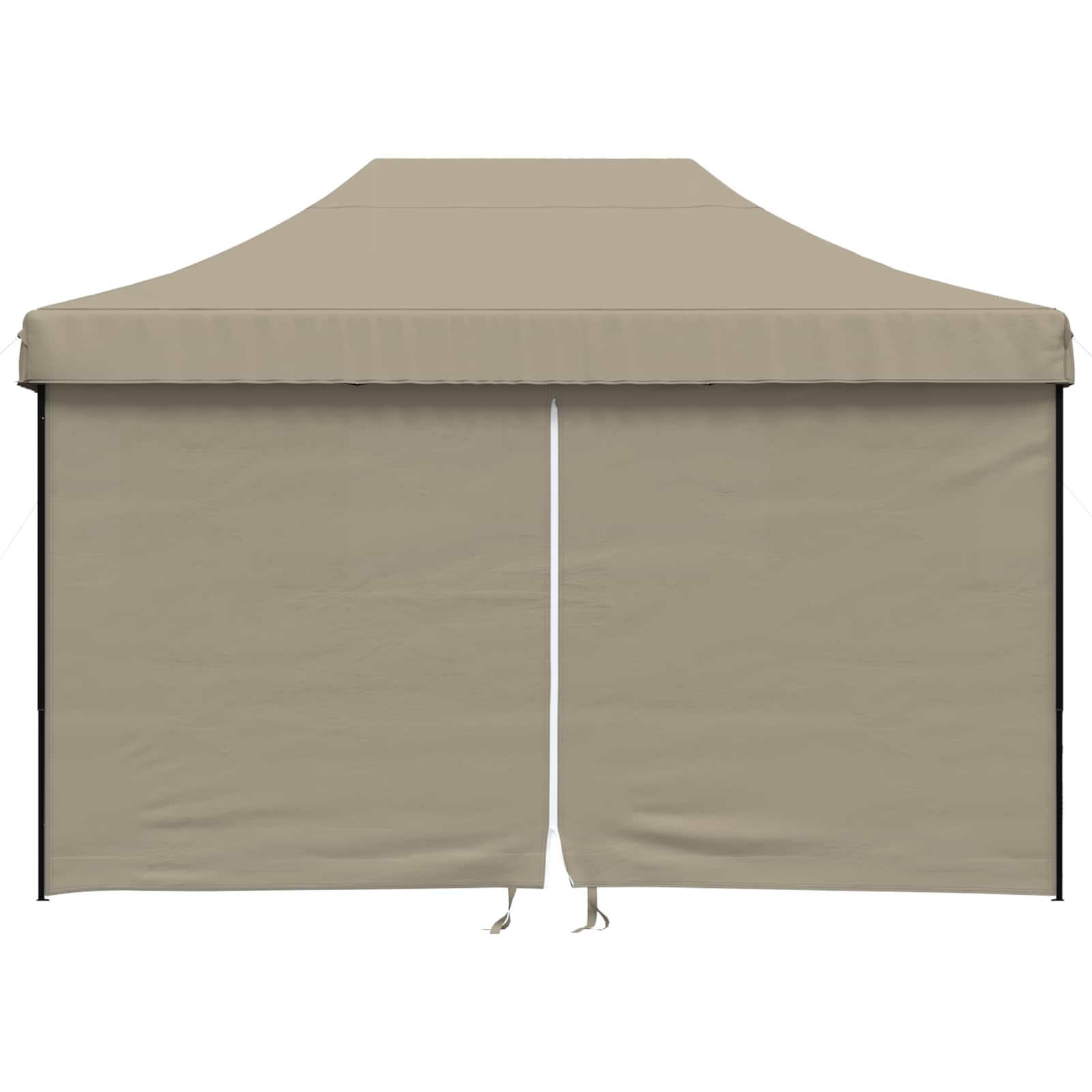 Tenda Party 279 x 410 x 315 cm Tortora Tessuto Oxford