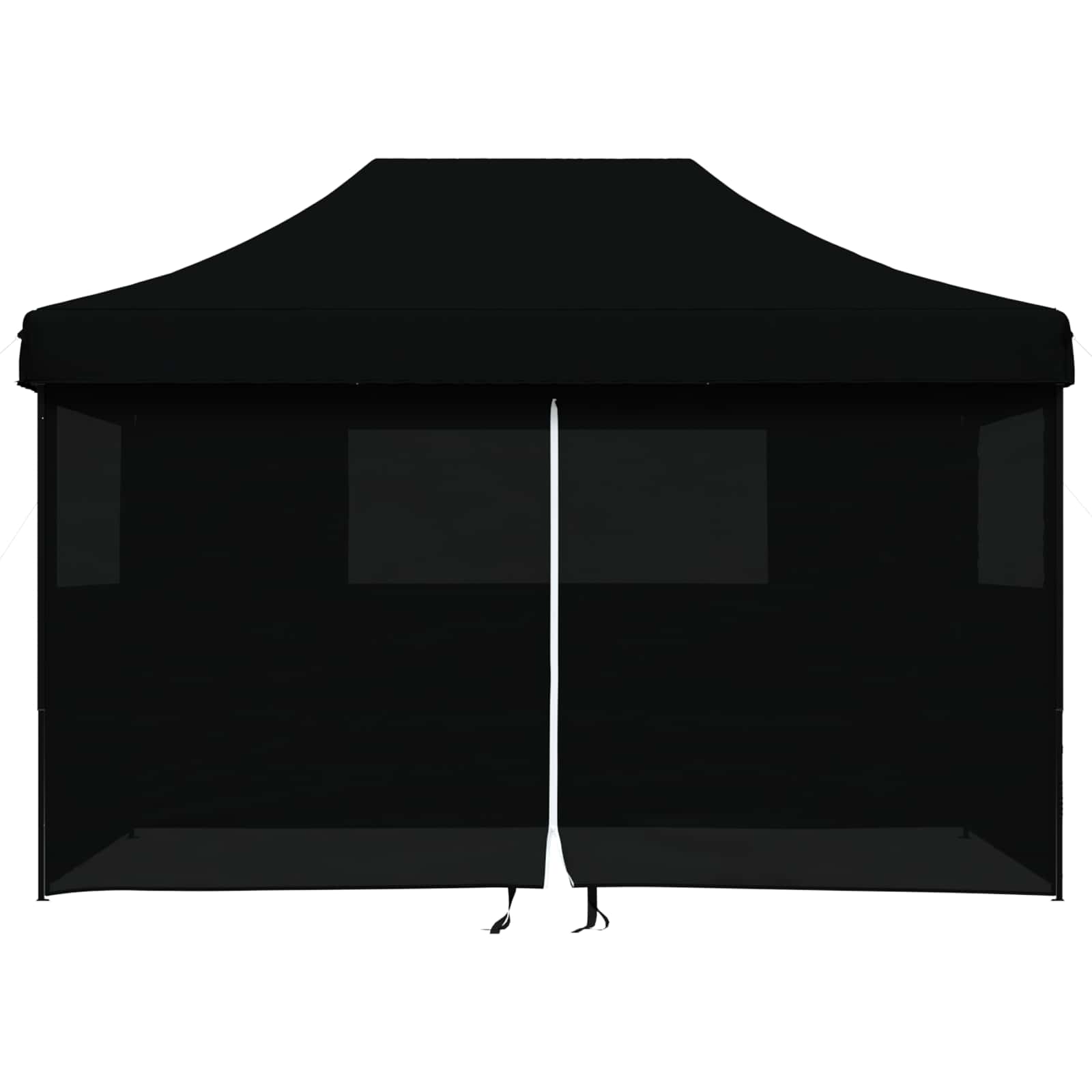 Tenda Party 279 x 410 x 315 cm Nero Tessuto Oxford