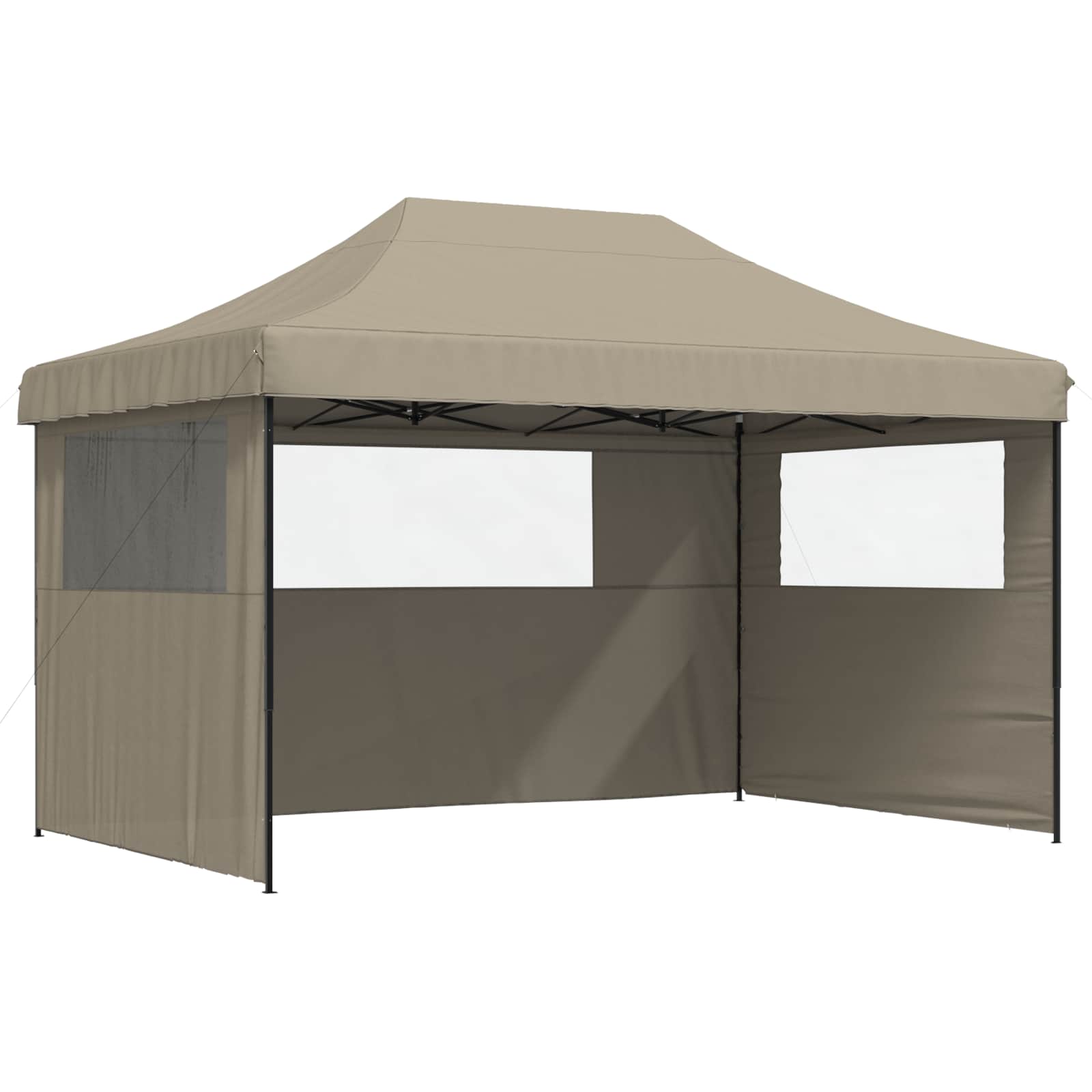 Tenda Party 292 x 440 x 315 cm Tortora Tessuto Oxford