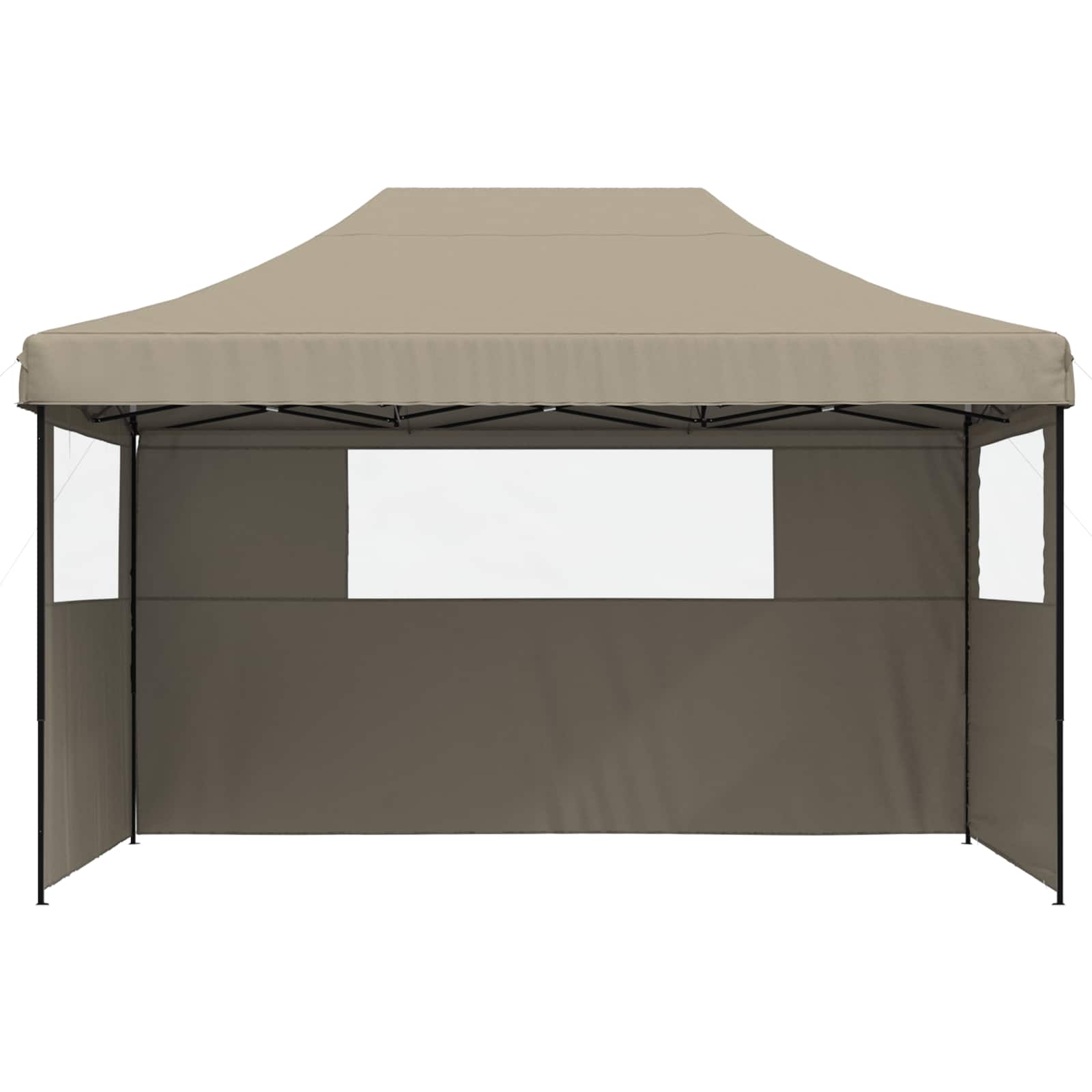 Tenda Party 292 x 440 x 315 cm Tortora Tessuto Oxford