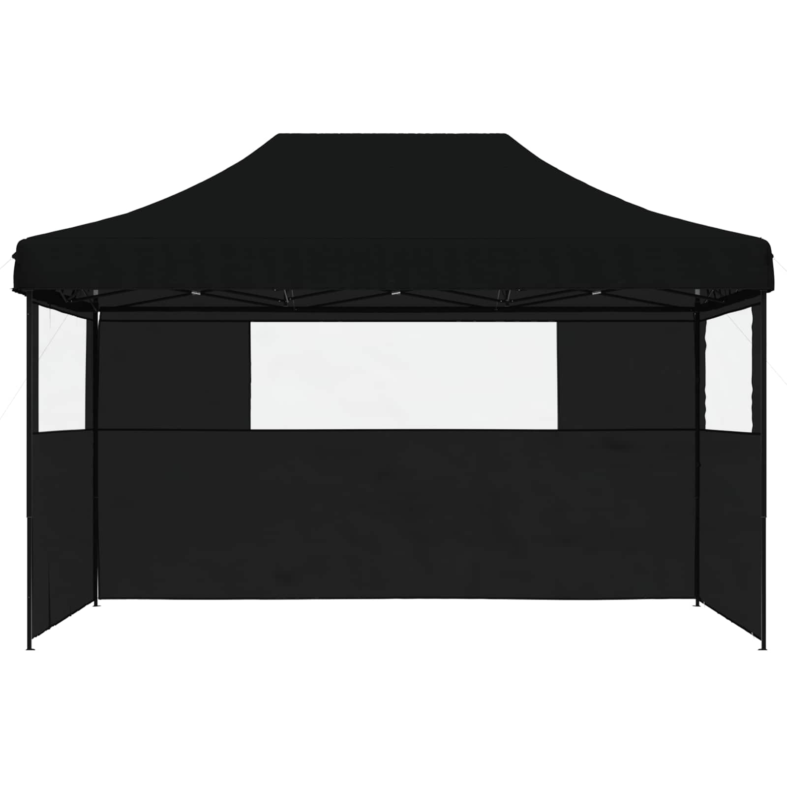 Tenda Party 292 x 440 x 315 cm Nero Tessuto Oxford