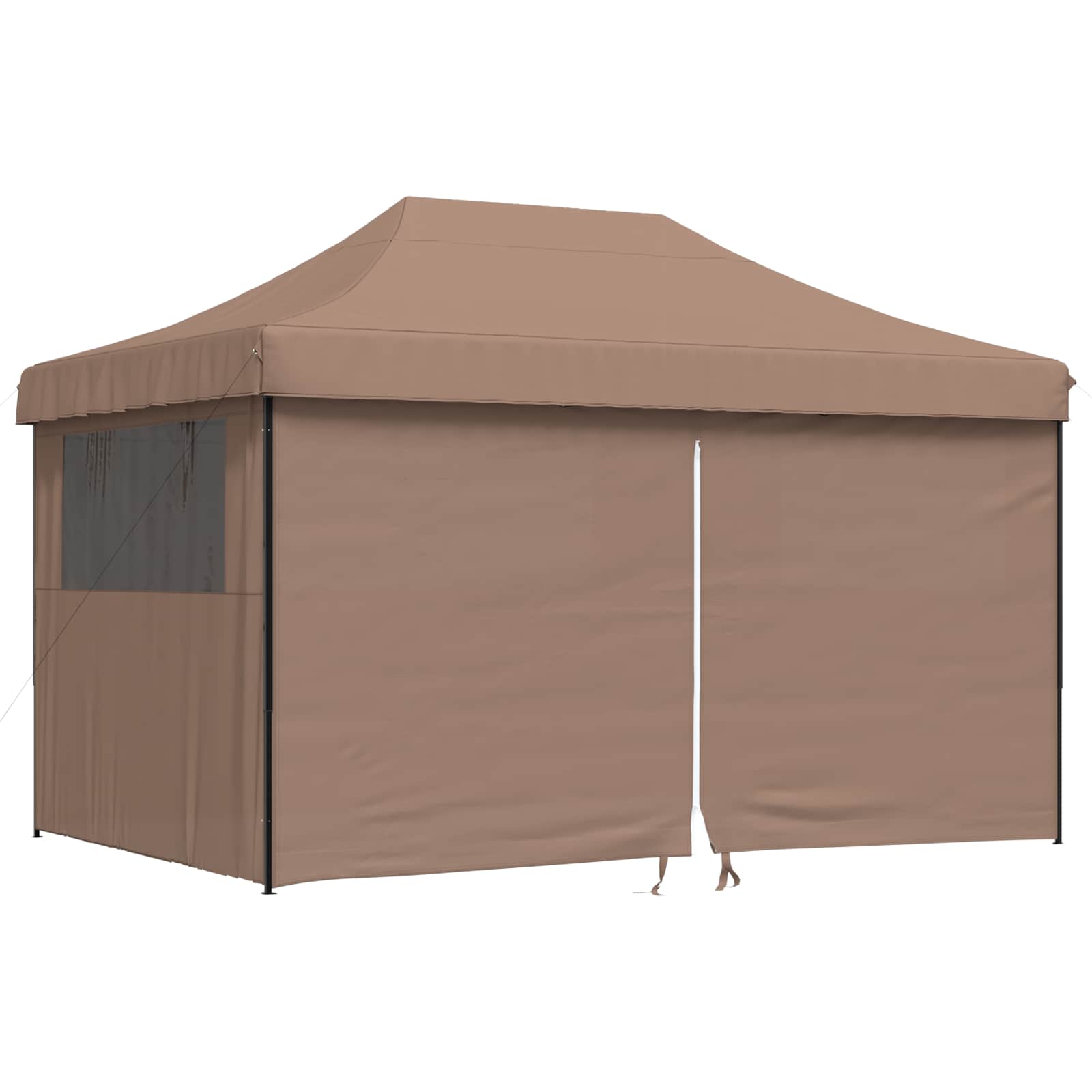 Tenda Party 292 x 440 x 315 cm Marrone Tessuto Oxford