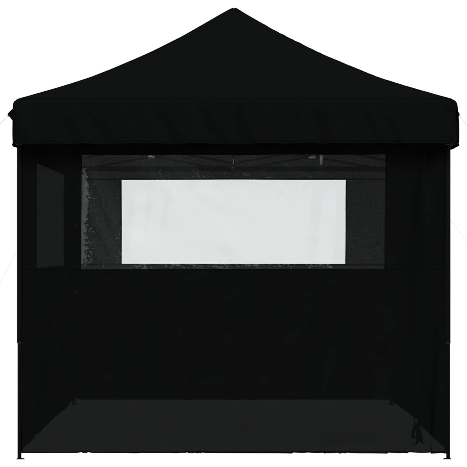 Tenda Party 292 x 440 x 315 cm Nero Tessuto Oxford