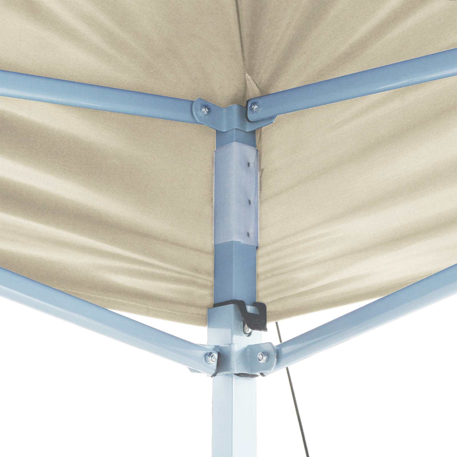 Tenda Party 291 x 580 x 315 cm Crema Tessuto Oxford