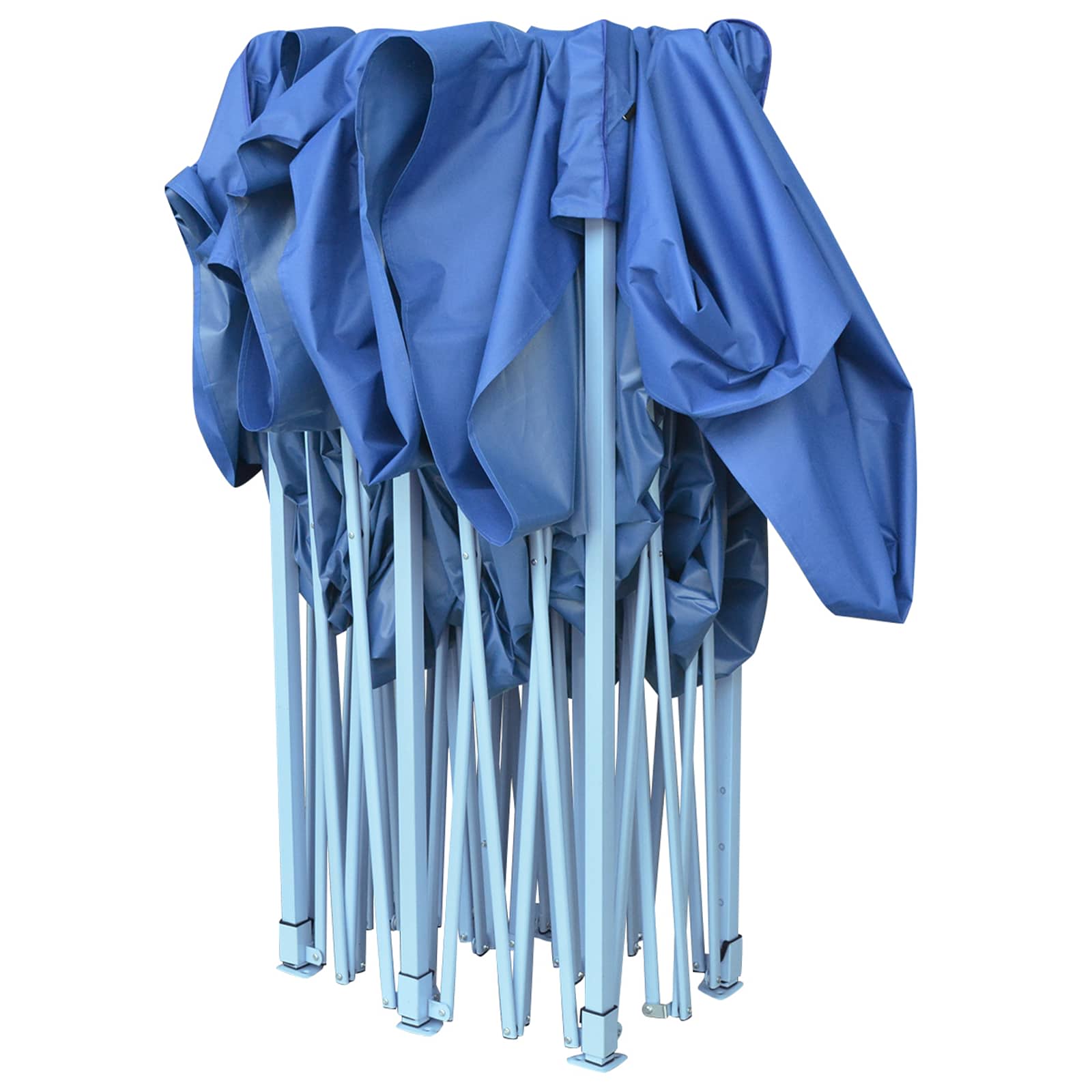Tenda Party 291 x 580 x 315 cm Blu Tessuto Oxford