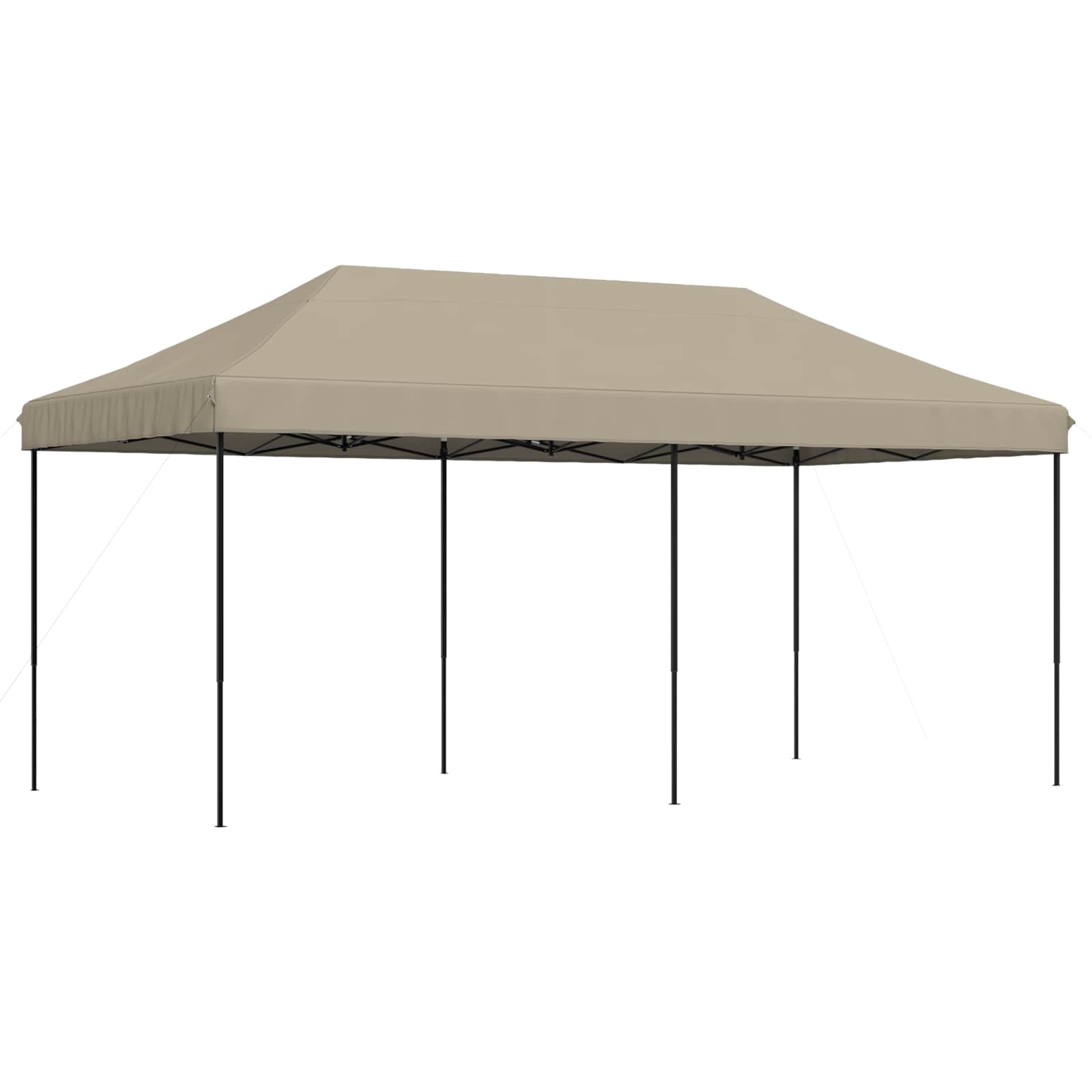 Tenda Party 292 x 580 x 315 cm Tortora Tessuto Oxford