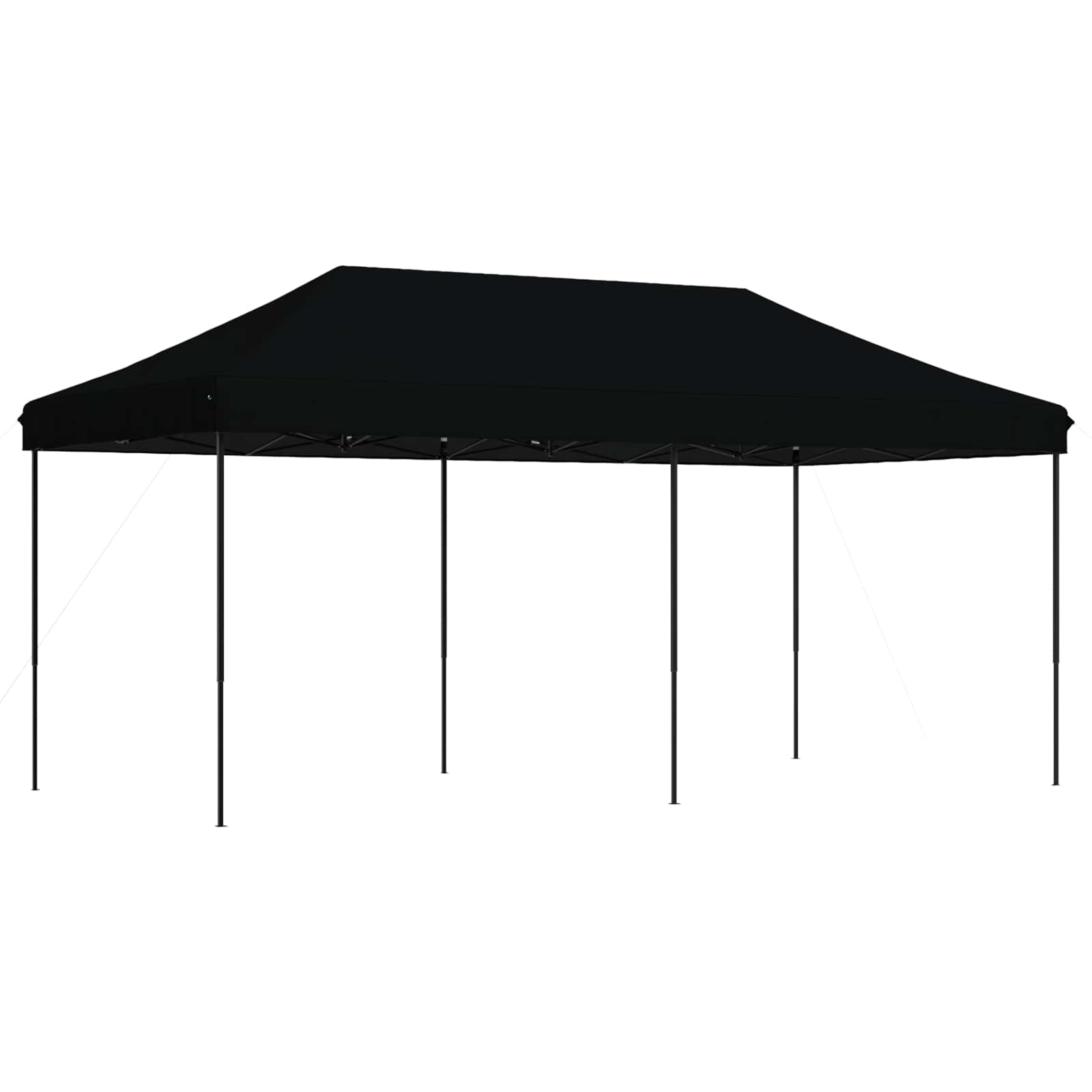 Tenda Party 292 x 580 x 315 cm Nero Tessuto Oxford