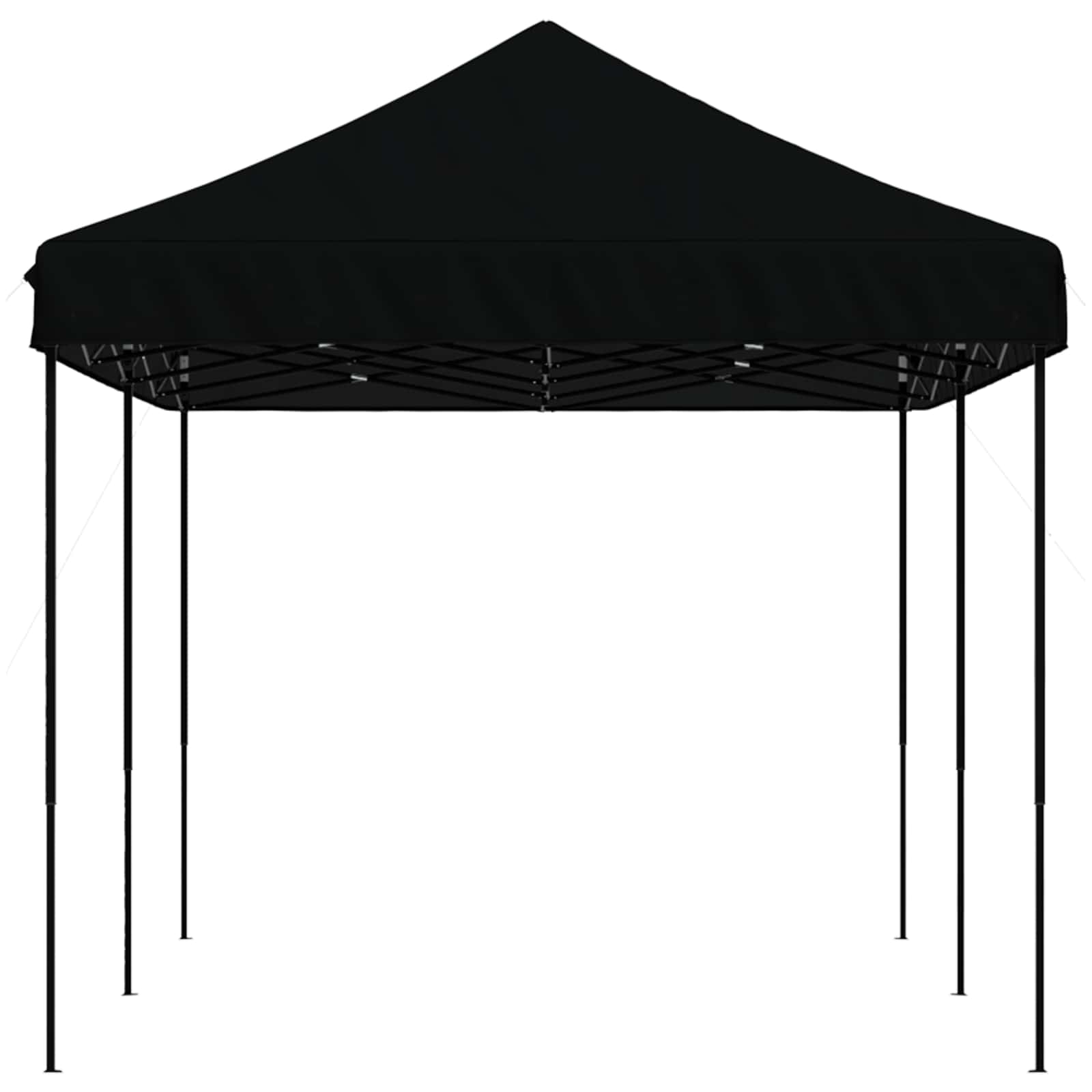 Tenda Party 292 x 580 x 315 cm Nero Tessuto Oxford