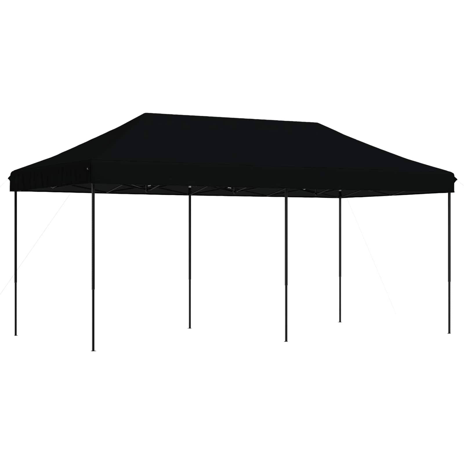 Tenda Party 292 x 580 x 315 cm Nero Tessuto Oxford