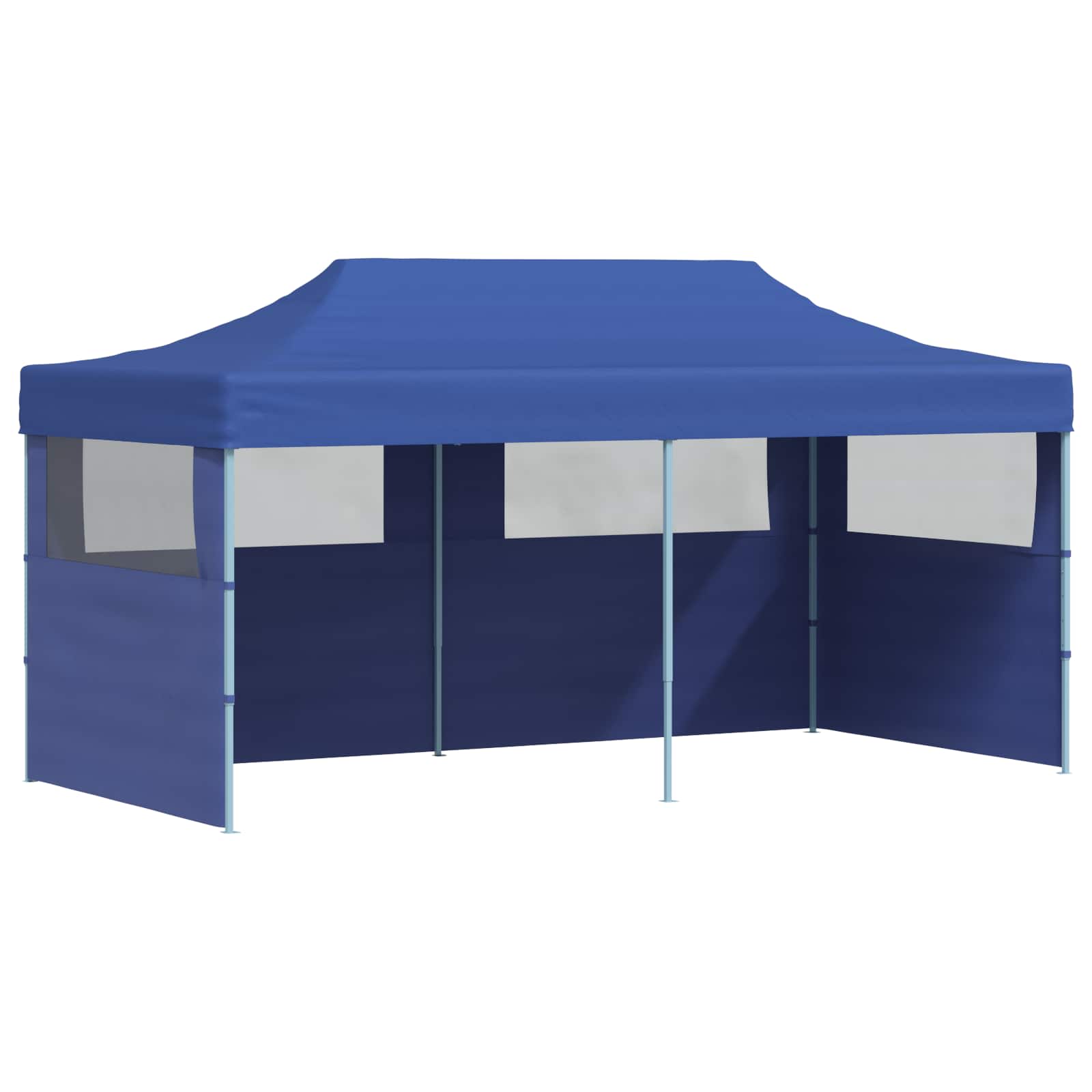 Tenda Party 291 x 580 x 315 cm Blu Tessuto Oxford
