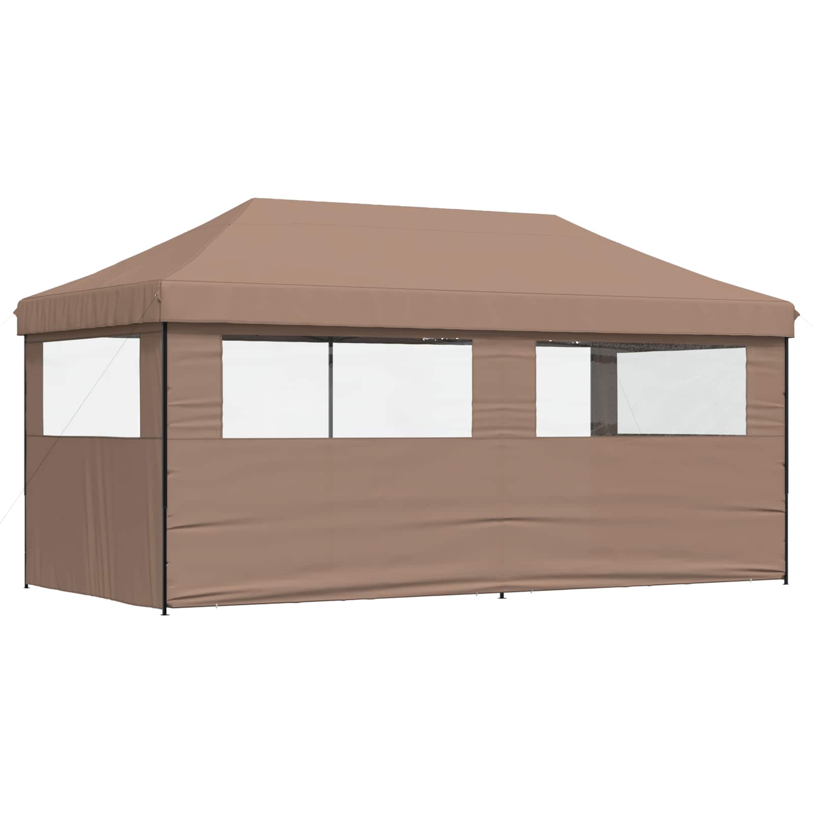 Tenda Party 292 x 580 x 315 cm Marrone Tessuto Oxford