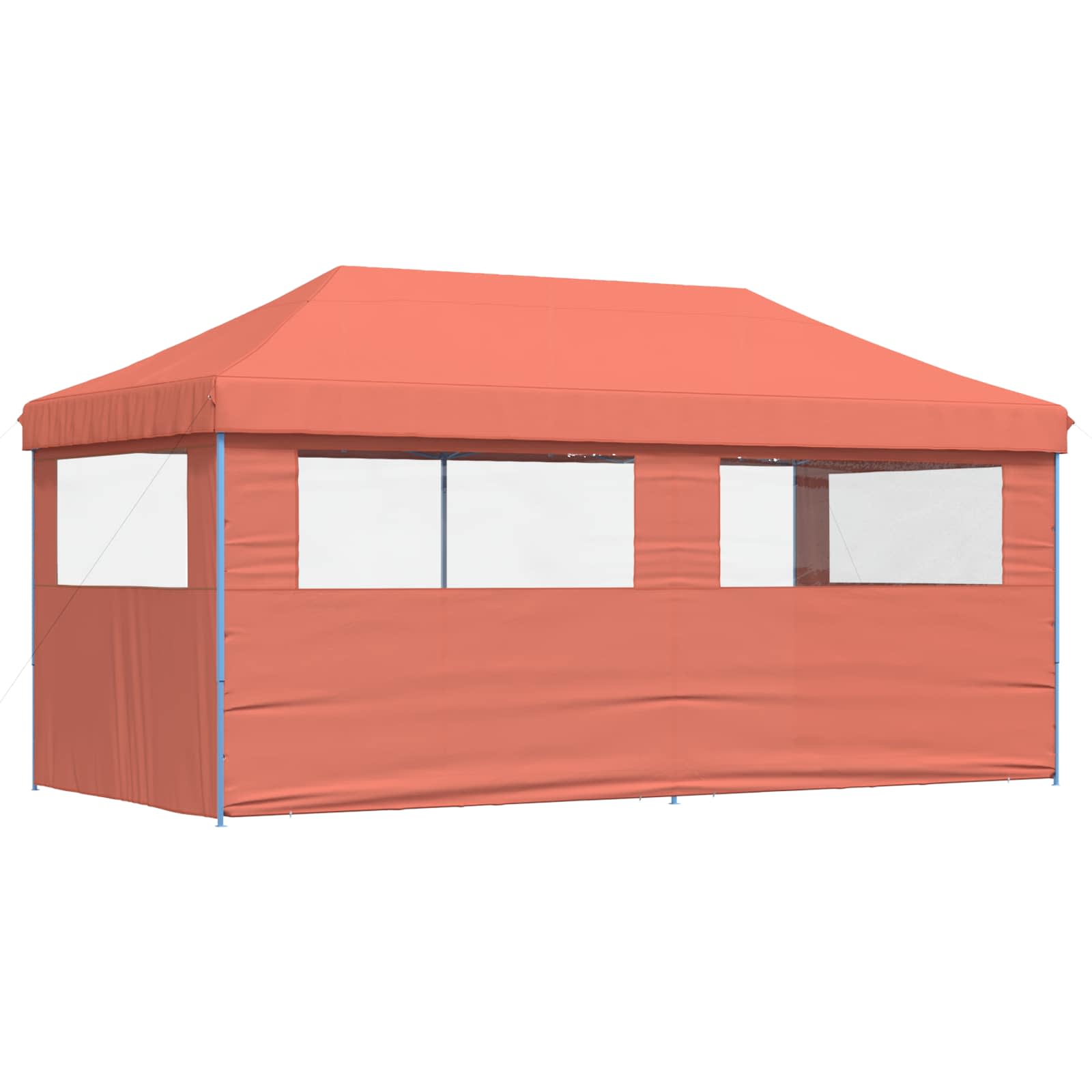 Tenda Party 292 x 580 x 315 cm Terracotta Tessuto Oxford