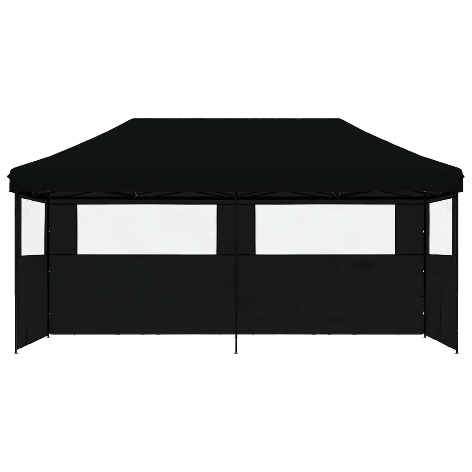 Tenda Party 292 x 580 x 315 cm Nero Tessuto Oxford