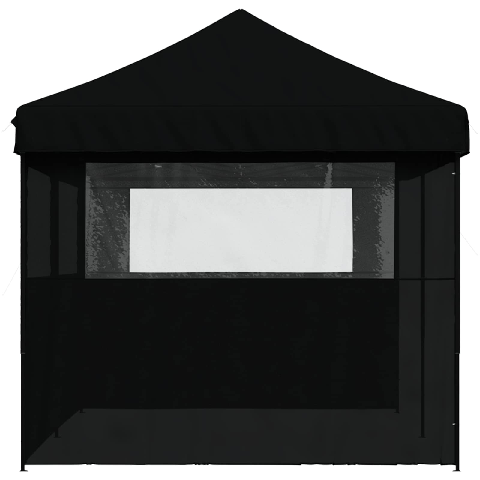 Tenda Party 292 x 580 x 315 cm Nero Tessuto Oxford