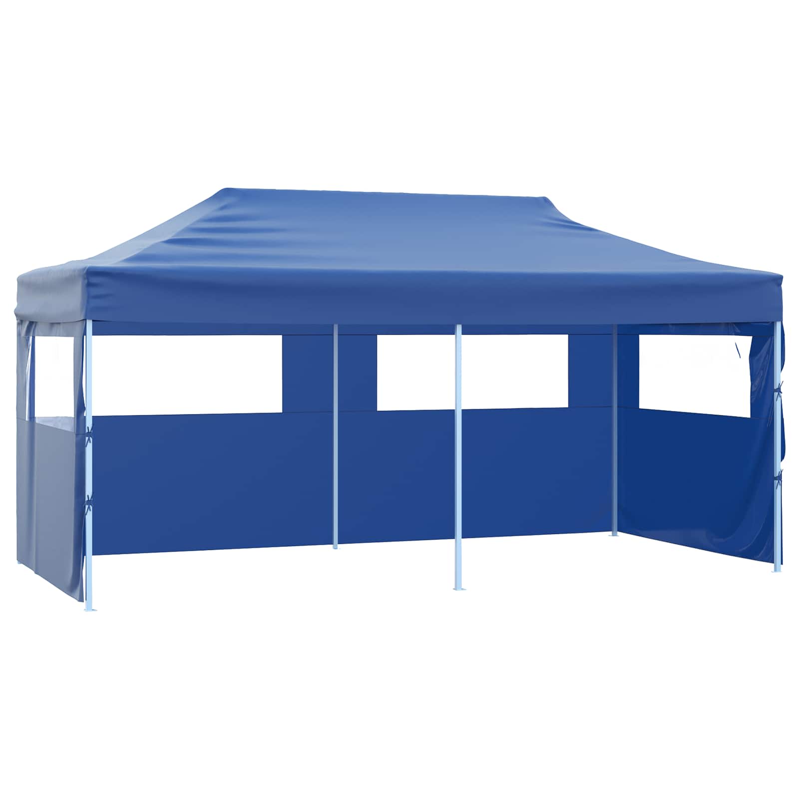 Tenda Party 291 x 580 x 315 cm Blu Tessuto Oxford