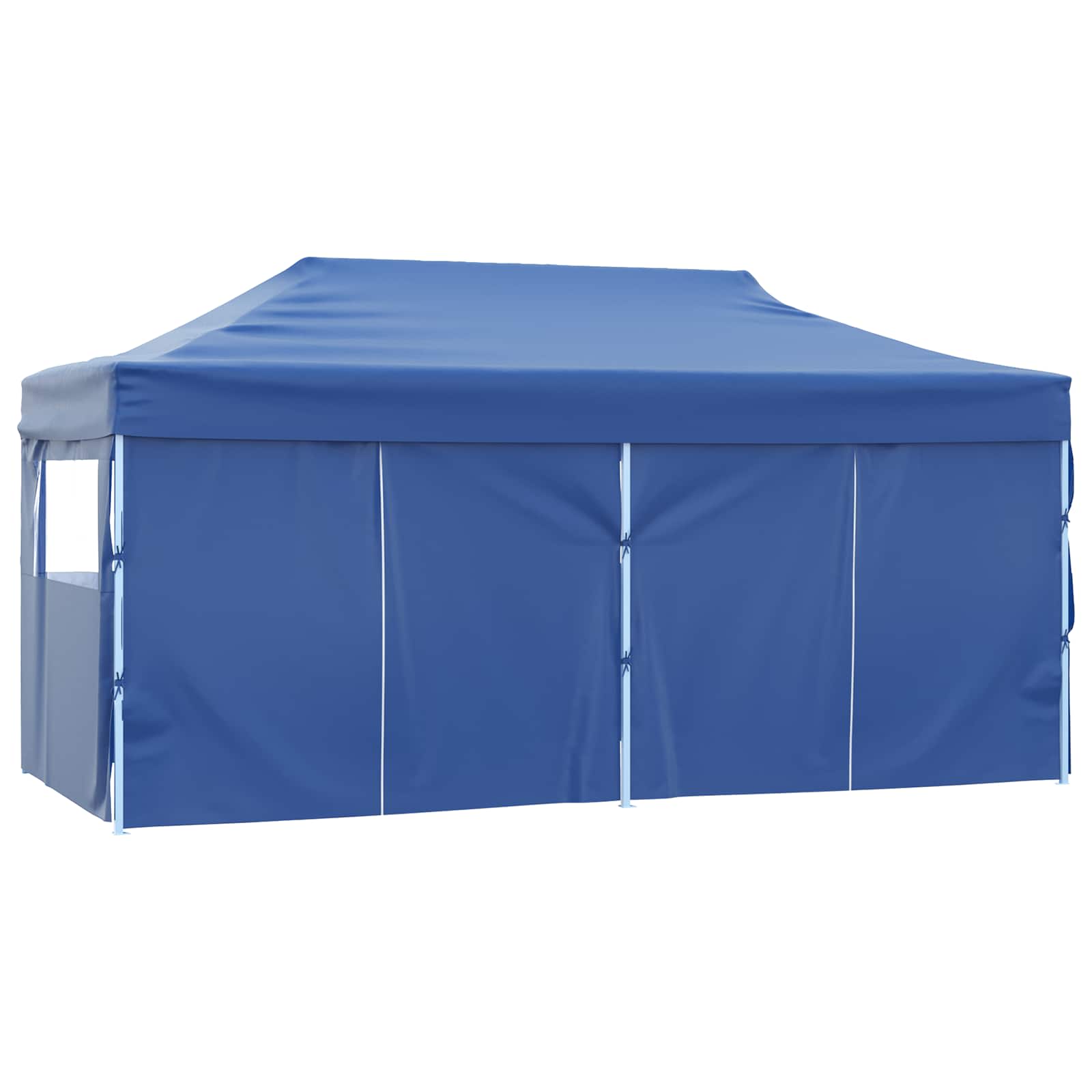 Tenda Party 291 x 580 x 315 cm Blu Tessuto Oxford