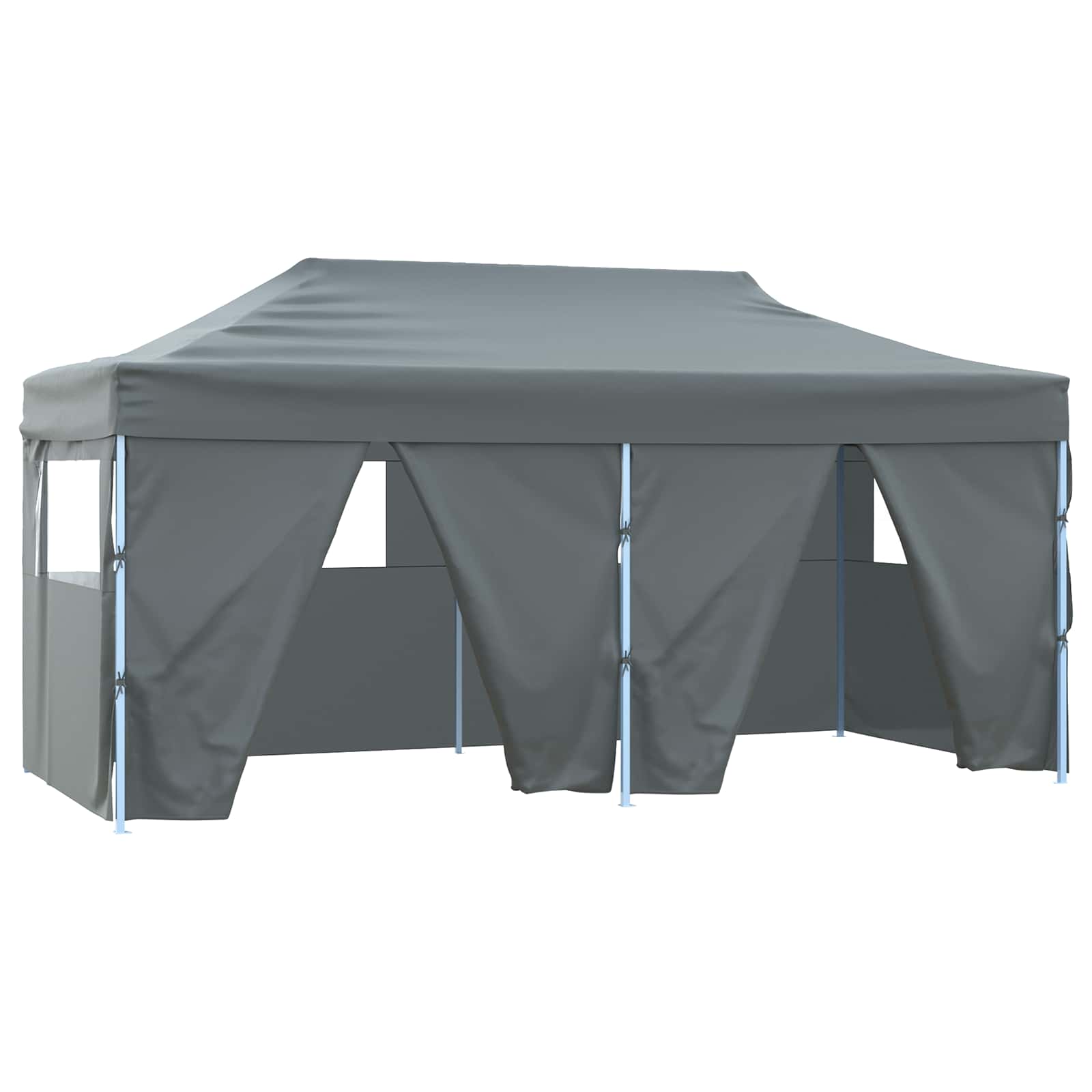 Tenda Party 291 x 580 x 315 cm Antracite Tessuto Oxford