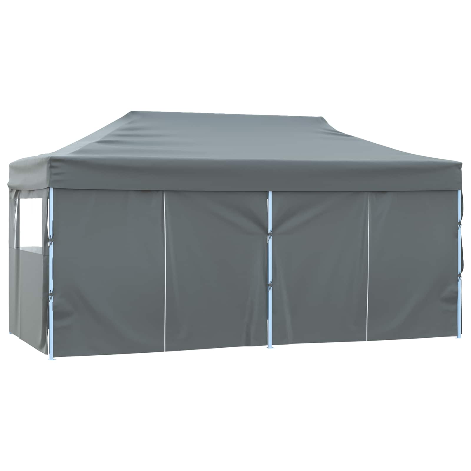 Tenda Party 291 x 580 x 315 cm Antracite Tessuto Oxford