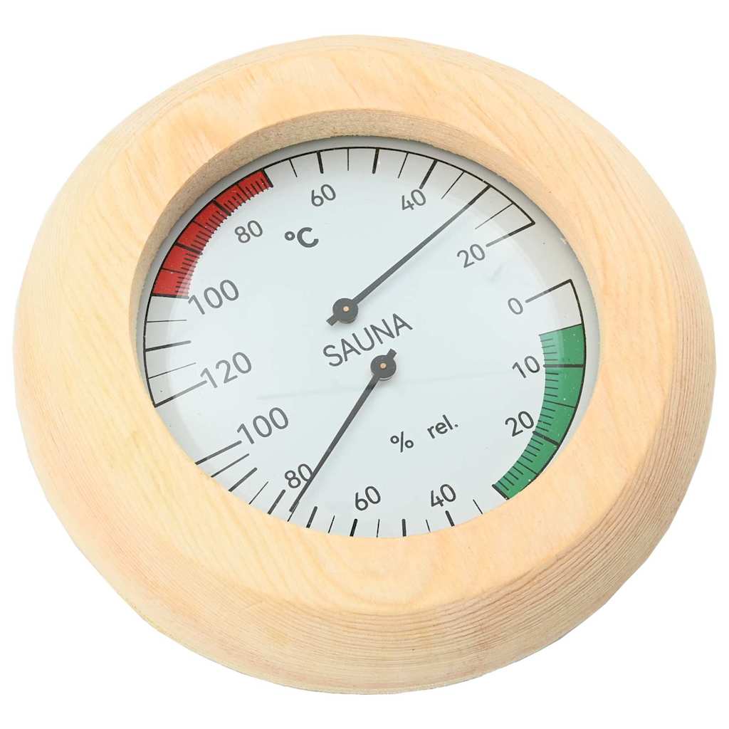 Set di Accessori per Sauna 4 pz Marrone