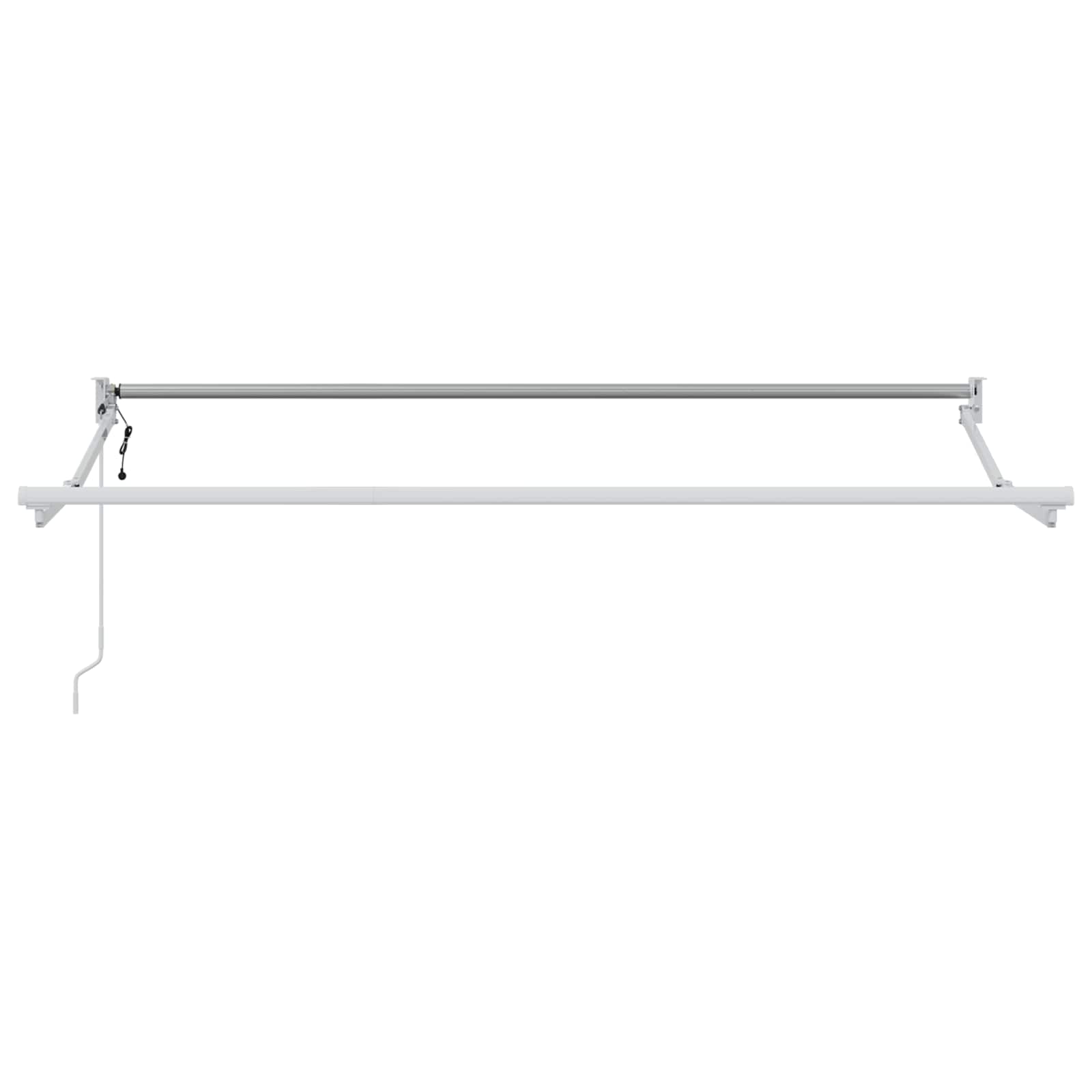 Struttura della tenda elettrica retrattile Bianco 3,5 x 2 m