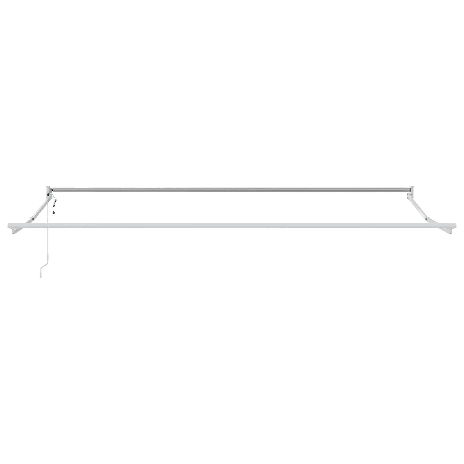 Struttura della tenda elettrica retrattile Bianco 4 x 2 m