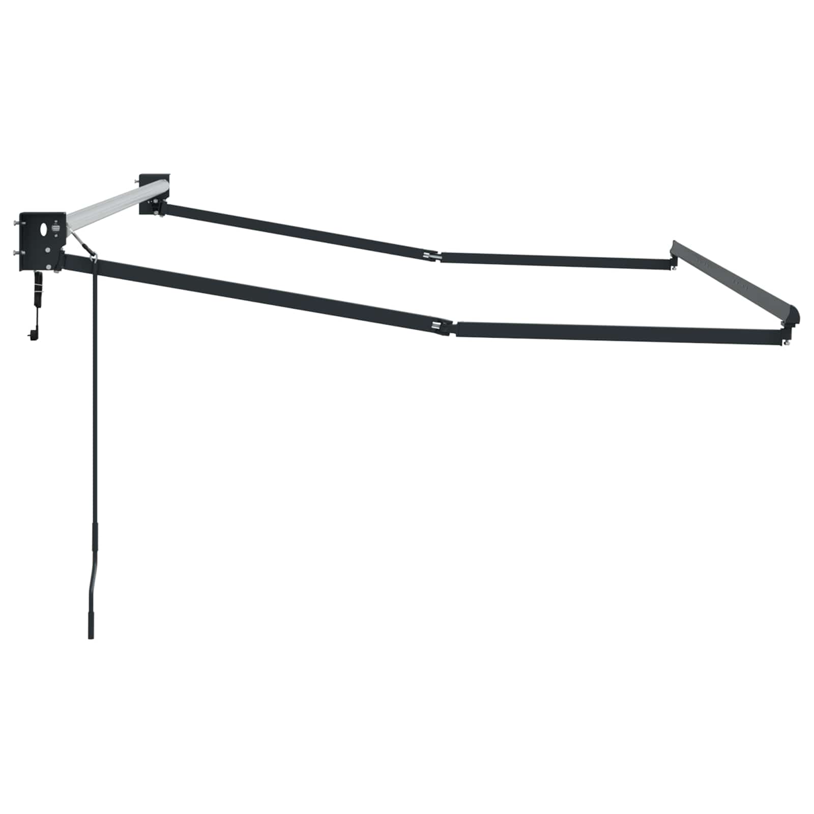 Struttura della tenda elettrica retrattile Antracite 3 x 2 m