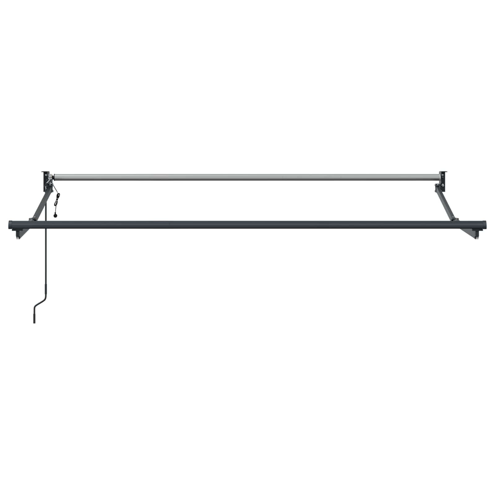 Struttura della tenda elettrica retrattile Antracite 3,5 x 2 m