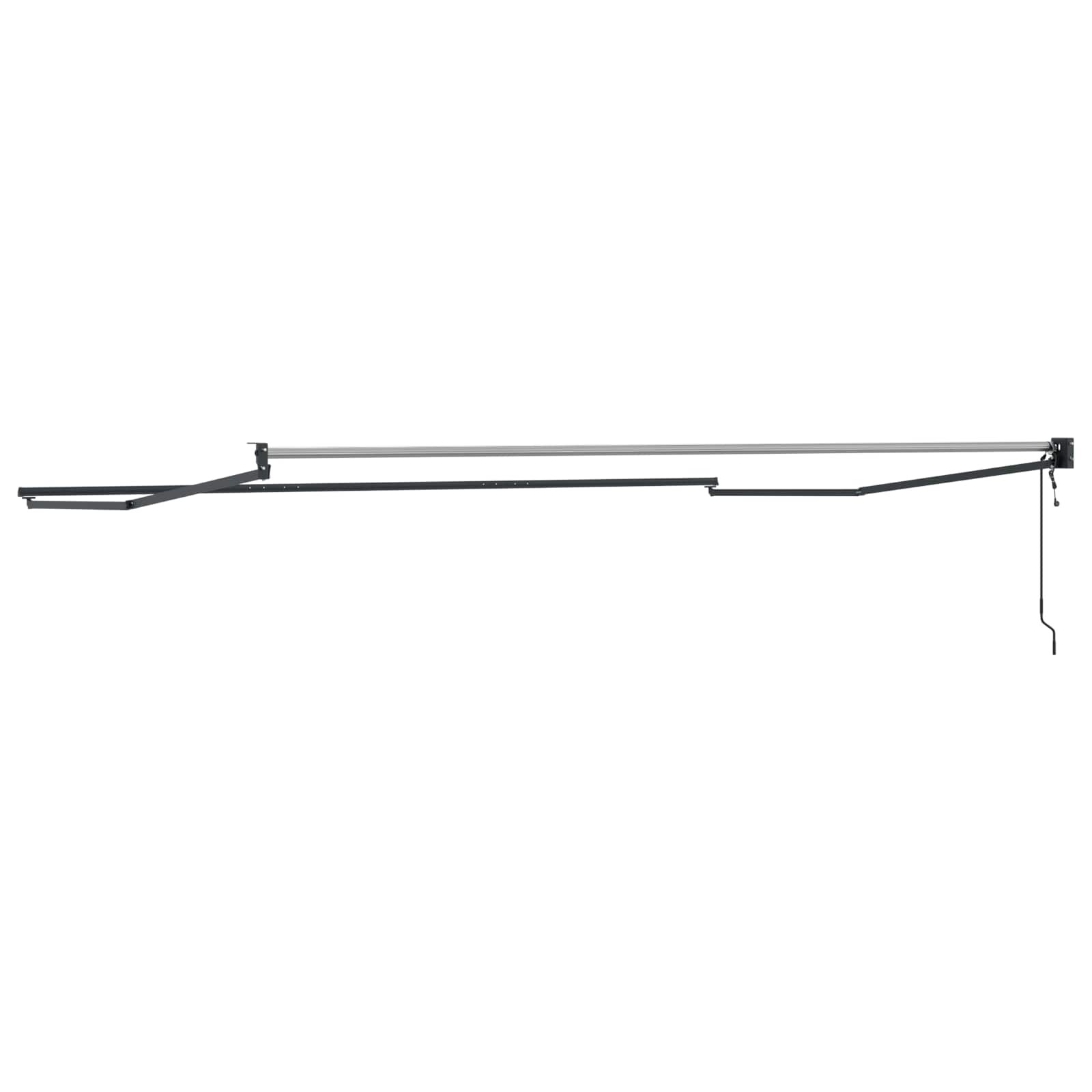 Struttura della tenda elettrica retrattile Antracite 4 x 2 m