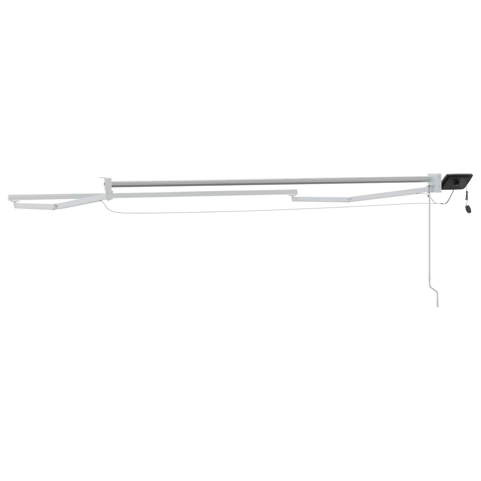 Struttura della tenda elettrica retrattile Bianco 3 x 2 m