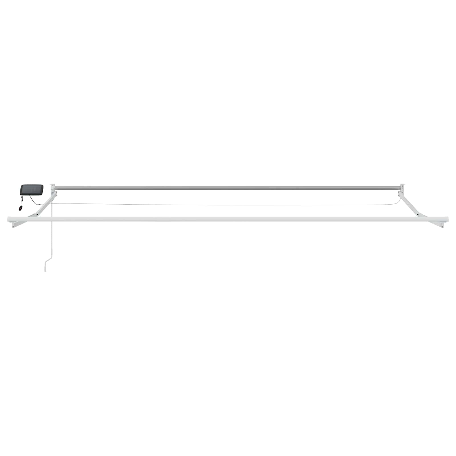 Struttura della tenda elettrica retrattile Bianco 4 x 2 m