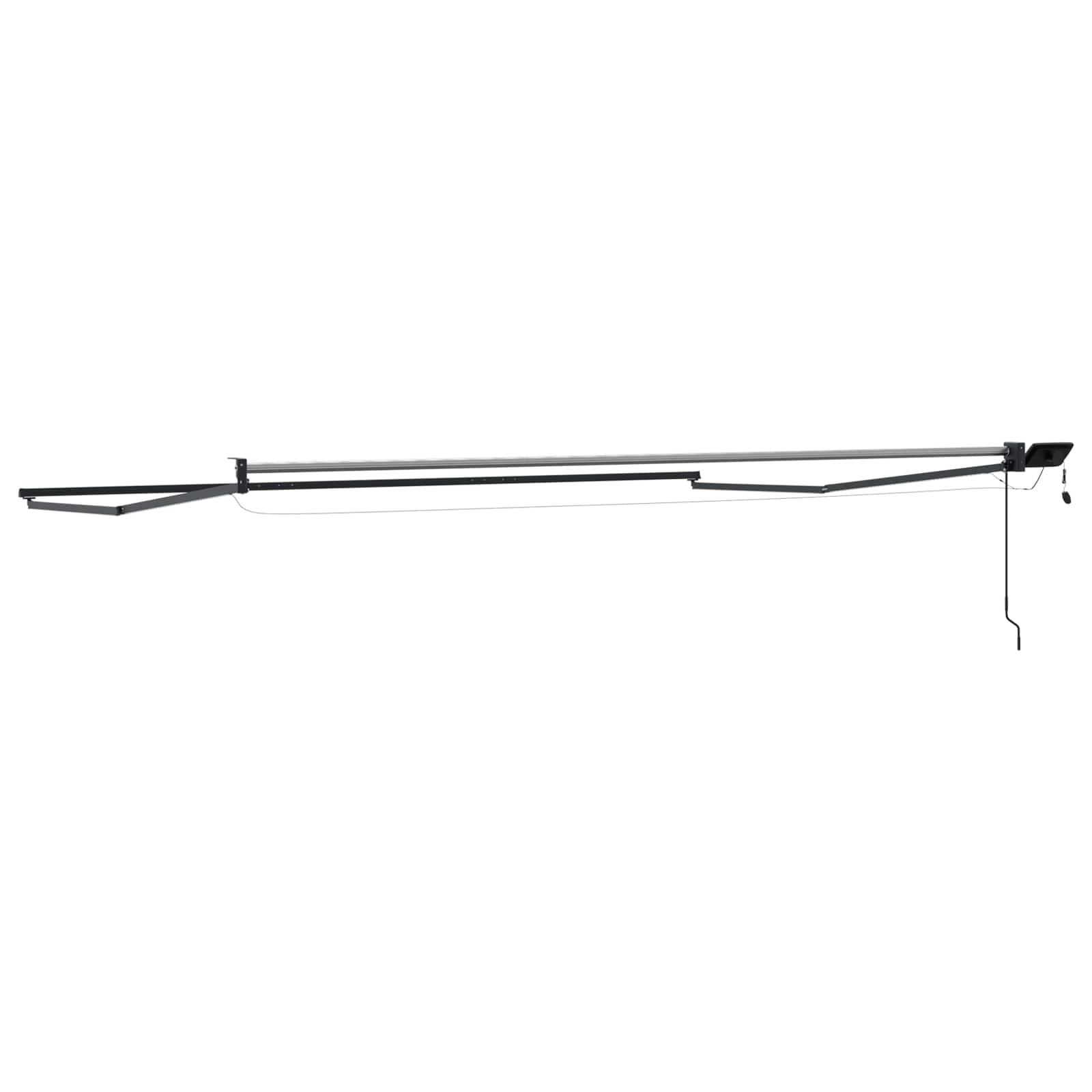 Struttura della tenda elettrica retrattile Antracite 4 x 2 m