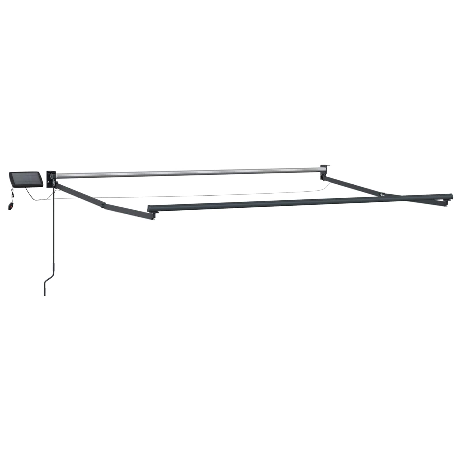 Struttura della tenda elettrica retrattile Antracite Alluminio