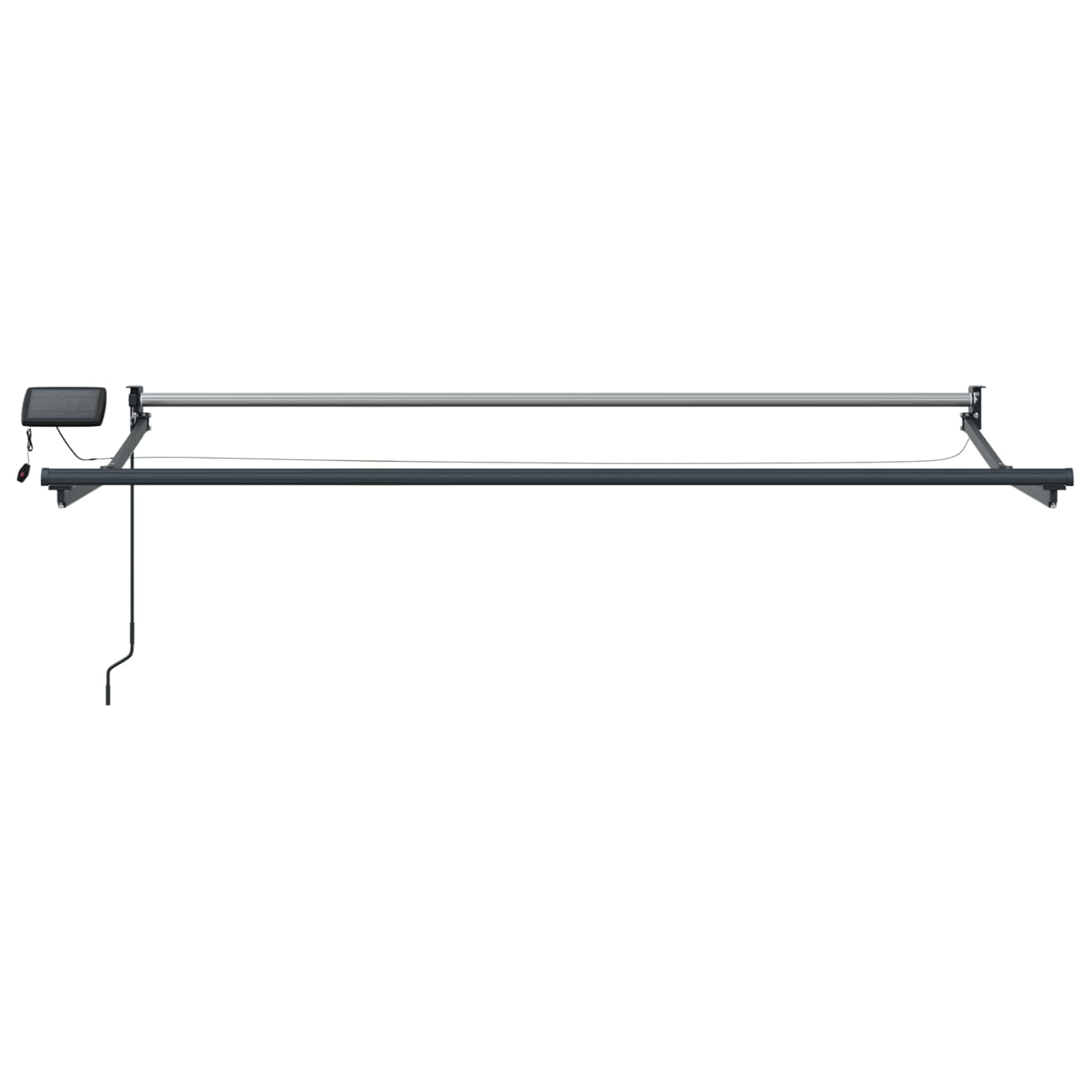 Struttura della tenda elettrica retrattile Antracite Alluminio