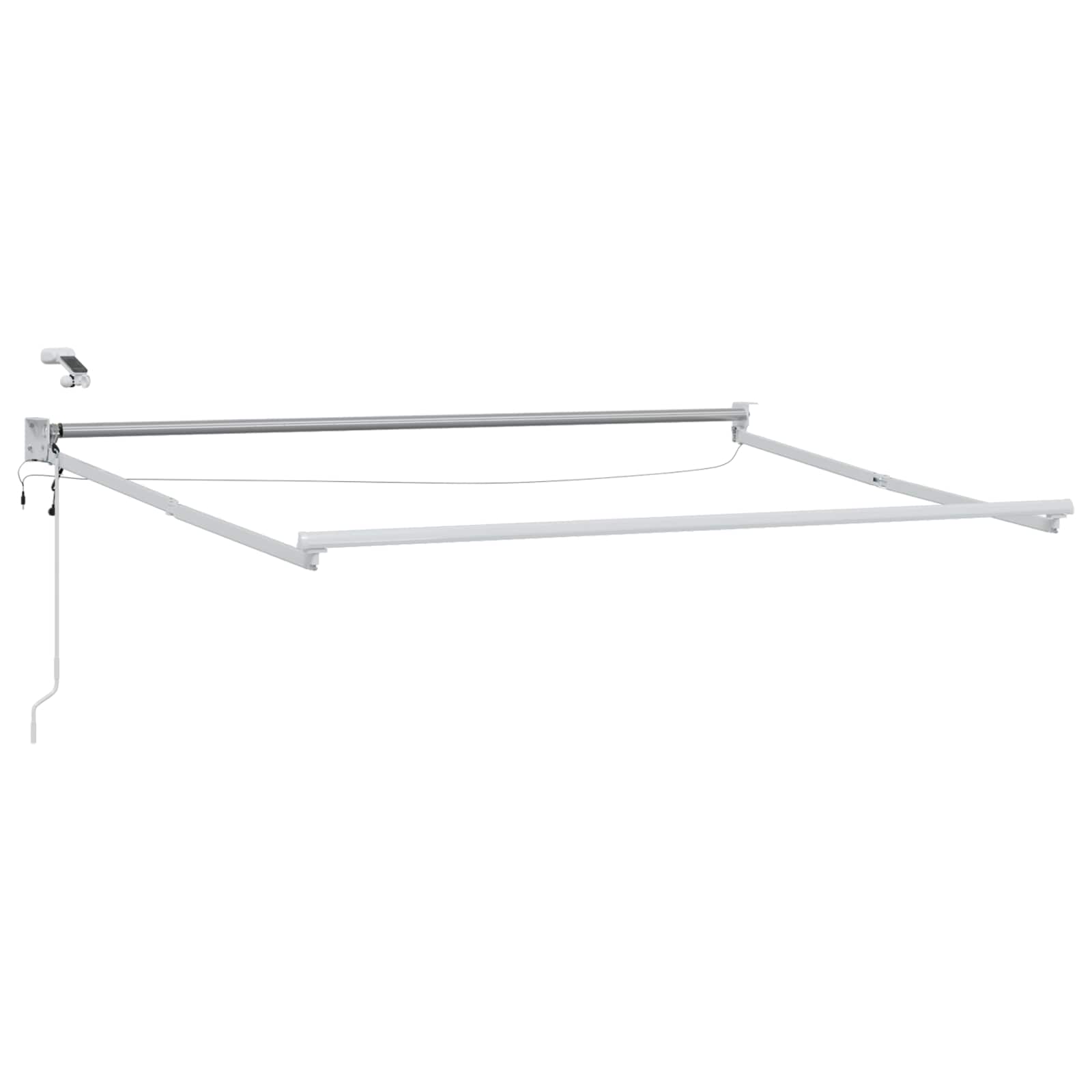 Struttura della tenda elettrica retrattile Bianco 3 x 2 m