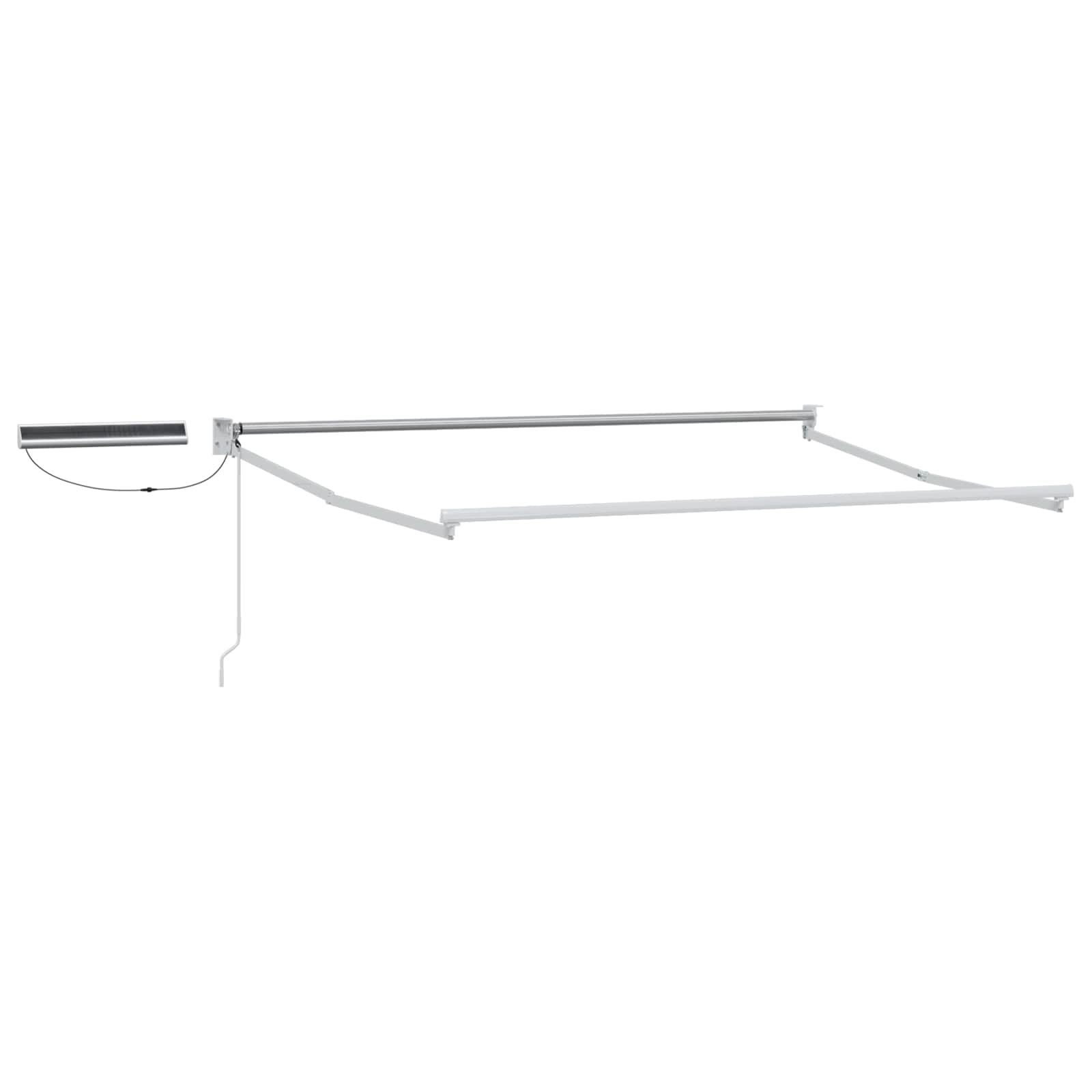 Struttura della tenda elettrica retrattile Bianco 3 x 2 m