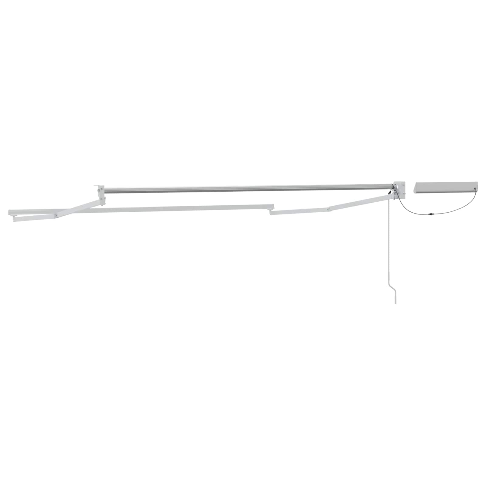 Struttura della tenda elettrica retrattile Bianco 3 x 2 m