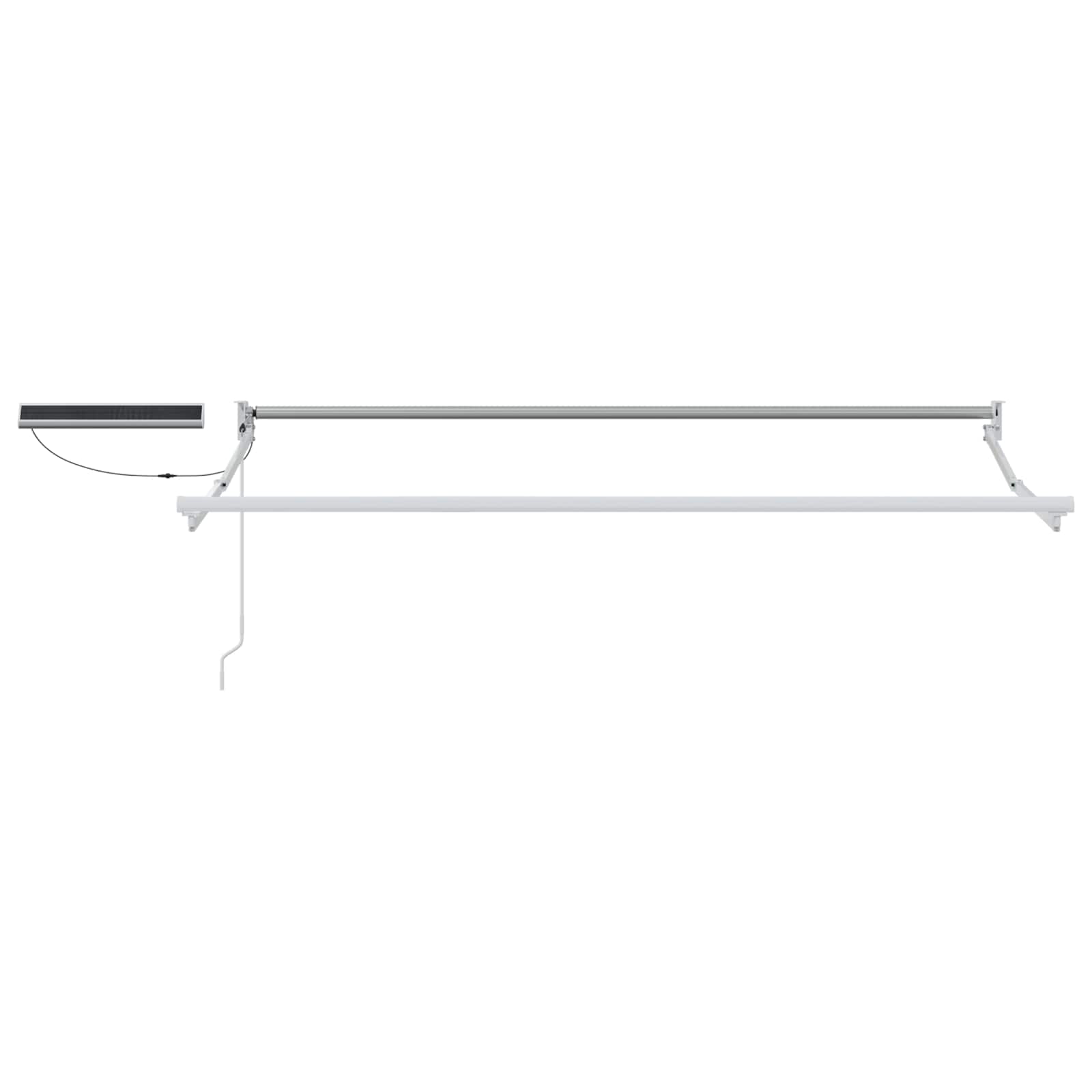 Struttura della tenda elettrica retrattile Bianco 3 x 2,5 m