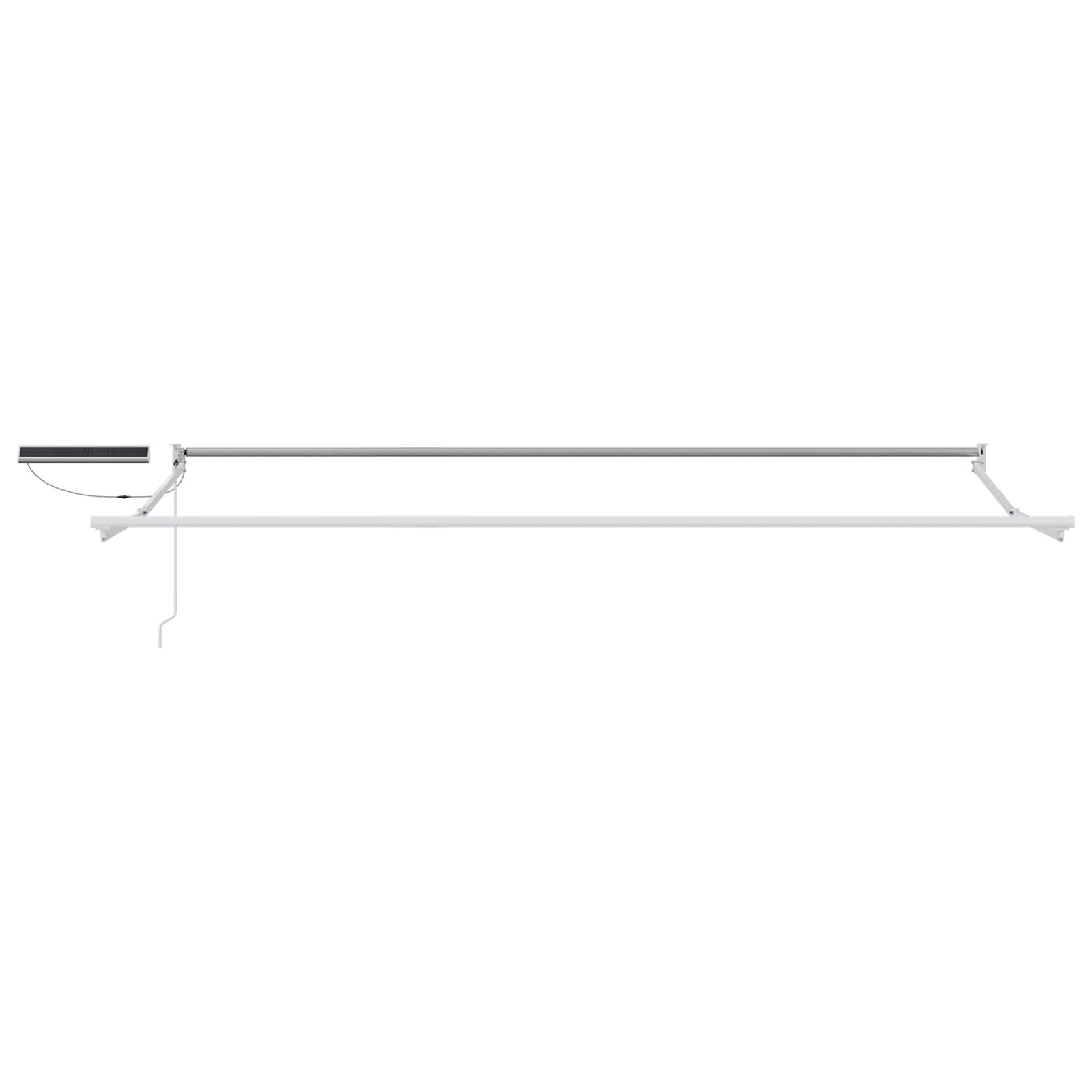 Struttura della tenda elettrica retrattile Bianco 4 × 3 m
