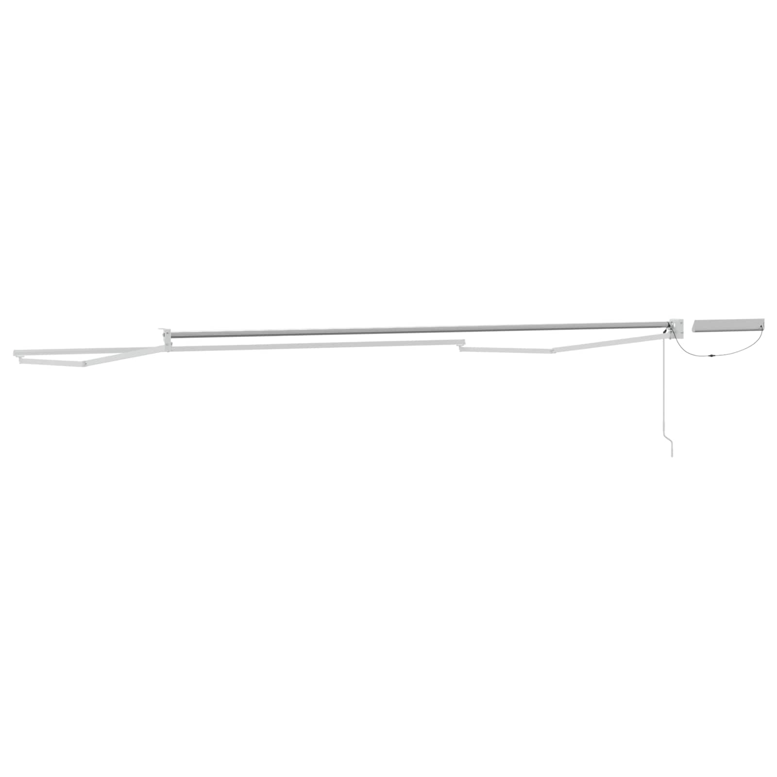 Struttura della tenda elettrica retrattile Bianco 4 × 3 m