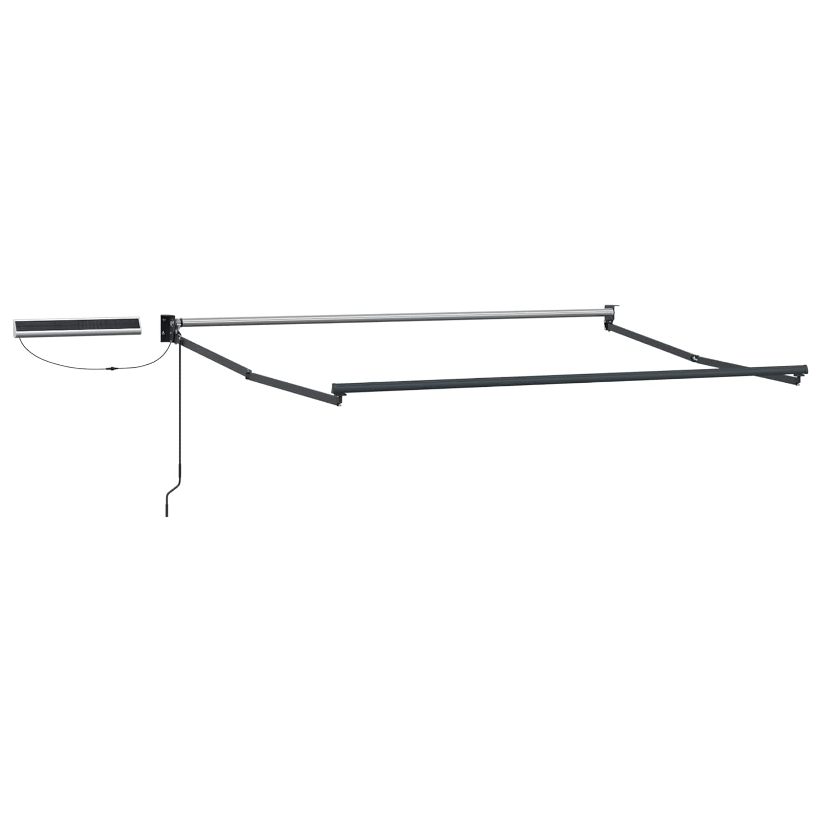 Struttura della tenda elettrica retrattile Antracite 2,5 x 2 m