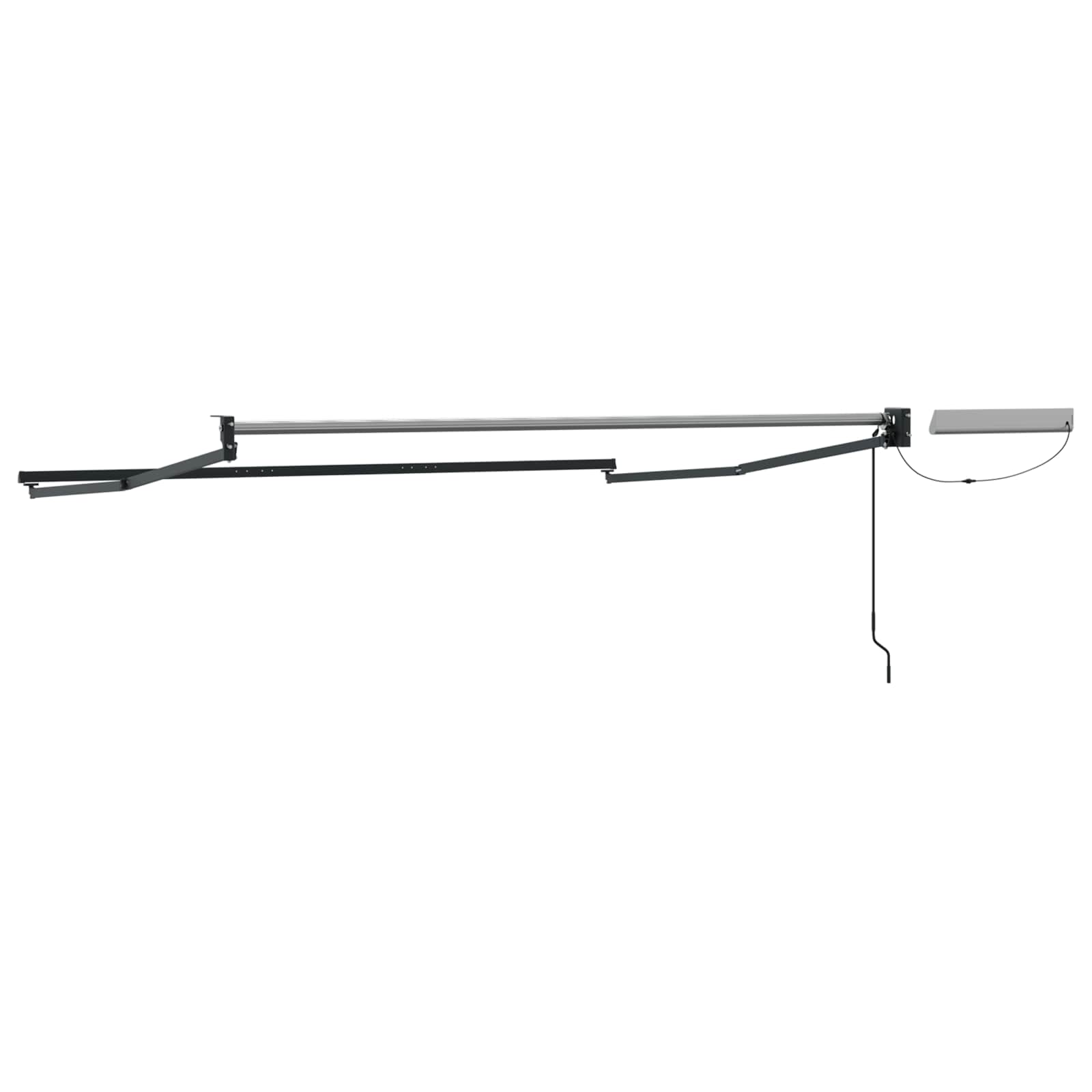 Struttura della tenda elettrica retrattile Antracite 3,5 x 2 m
